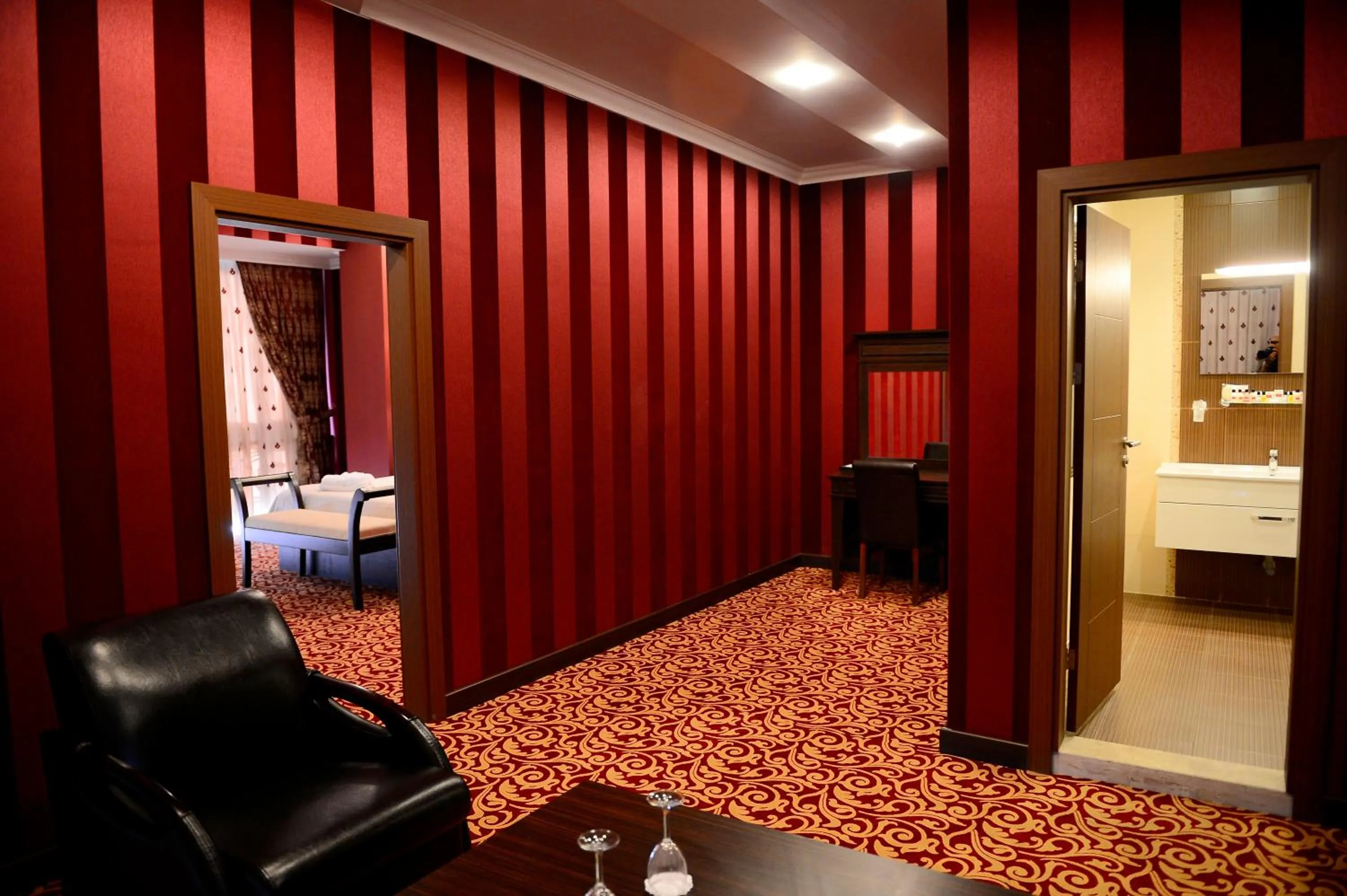 Decorative detail in New Baku Hotel