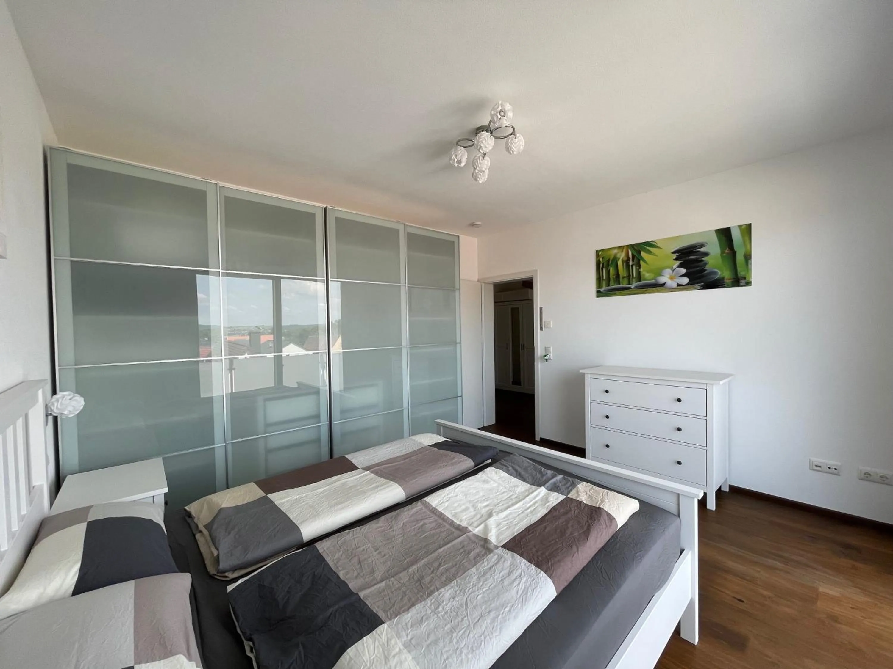 Bedroom, Bed in Ferienwohnung Seeblick