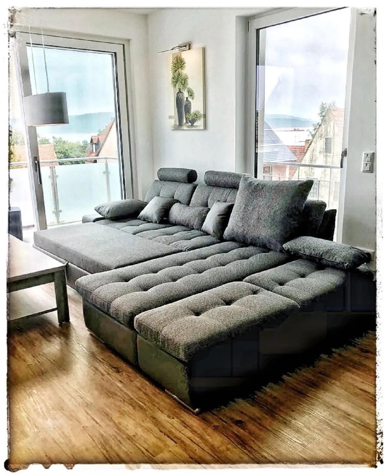 Living room in Ferienwohnung Seeblick