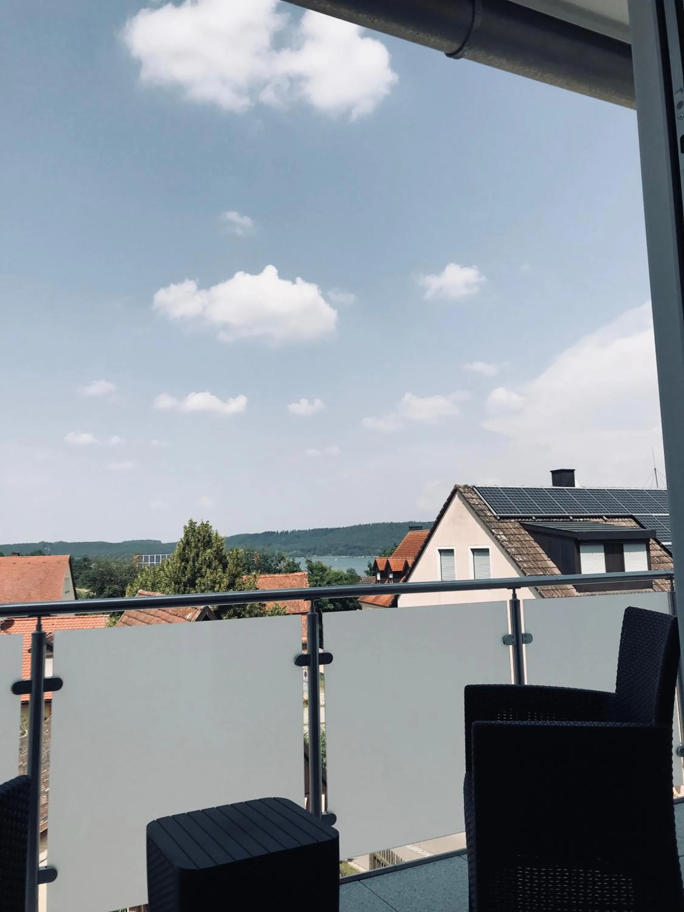 Balcony/Terrace in Ferienwohnung Seeblick