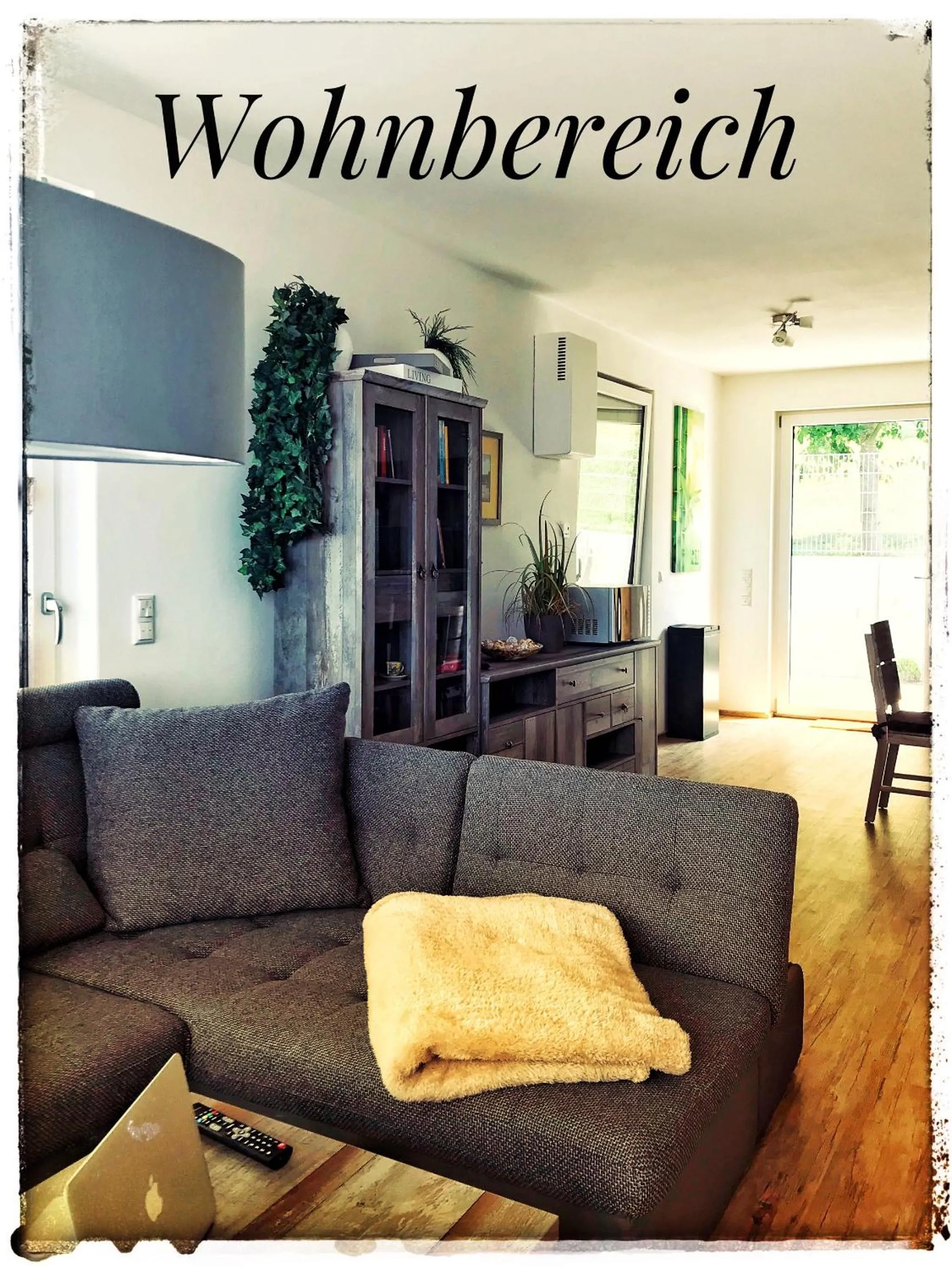 Living room in Ferienwohnung Seeblick