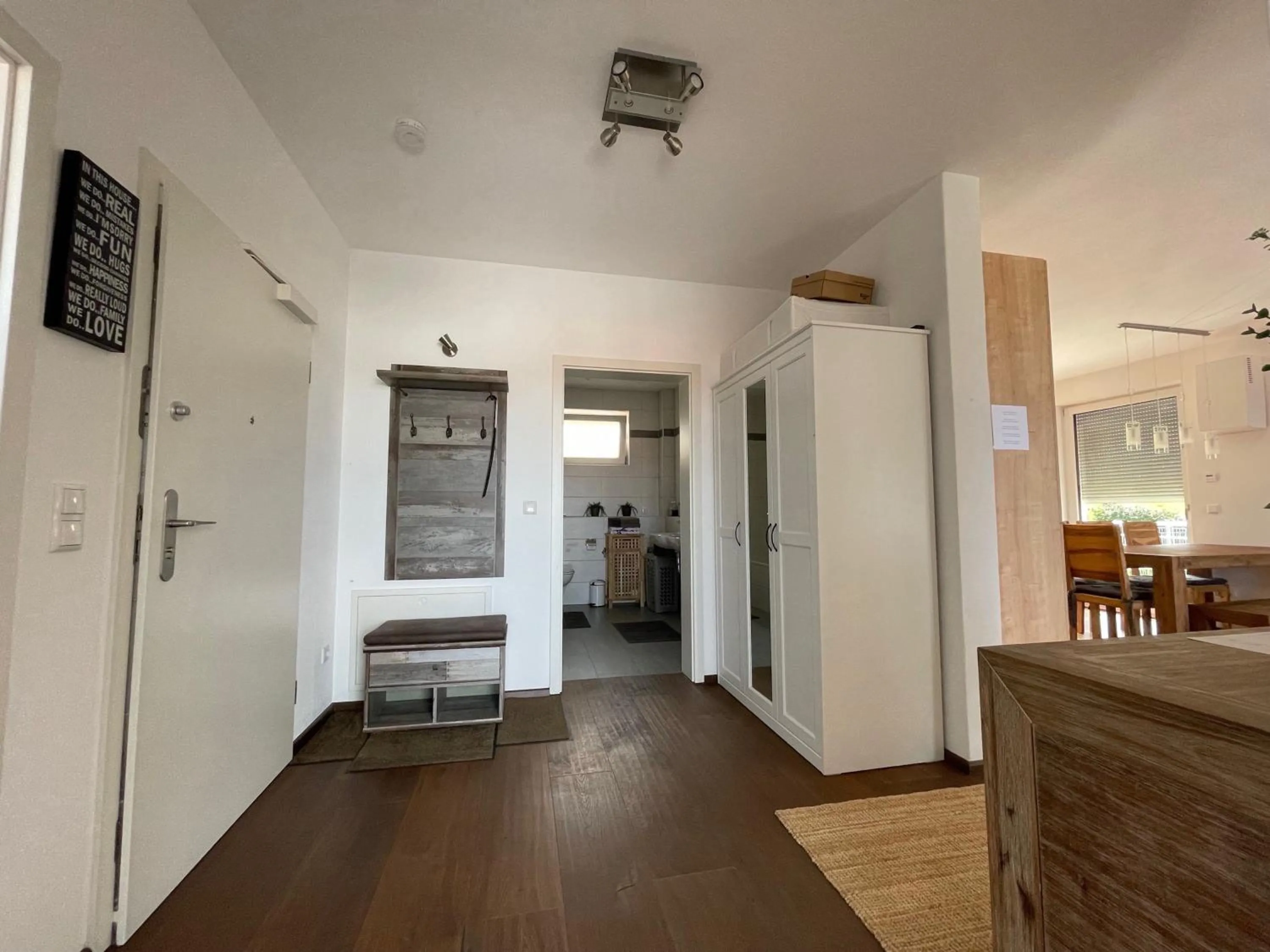 Dining area in Ferienwohnung Seeblick