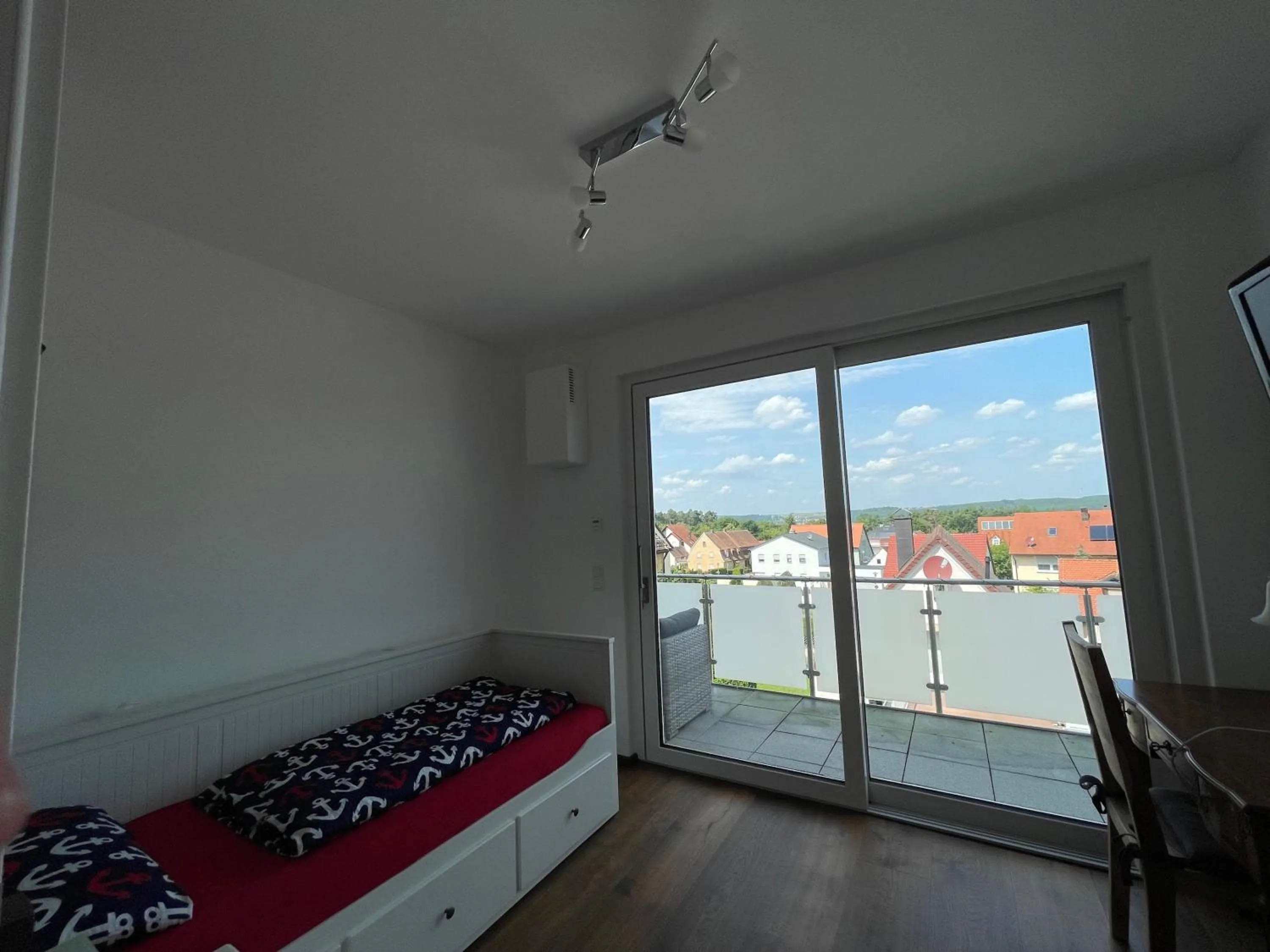 Bedroom, Bed in Ferienwohnung Seeblick