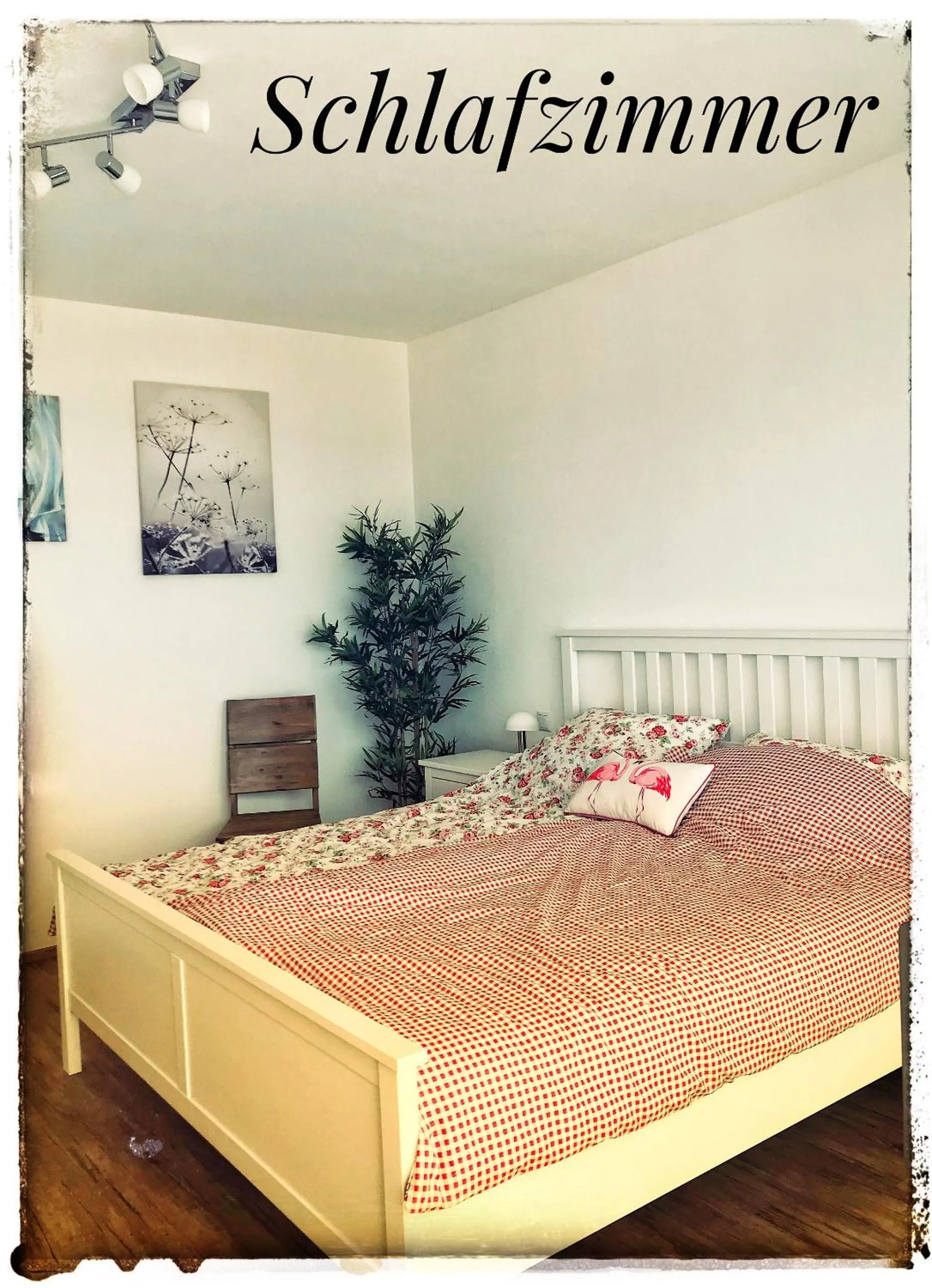 Bedroom, Bed in Ferienwohnung Seeblick