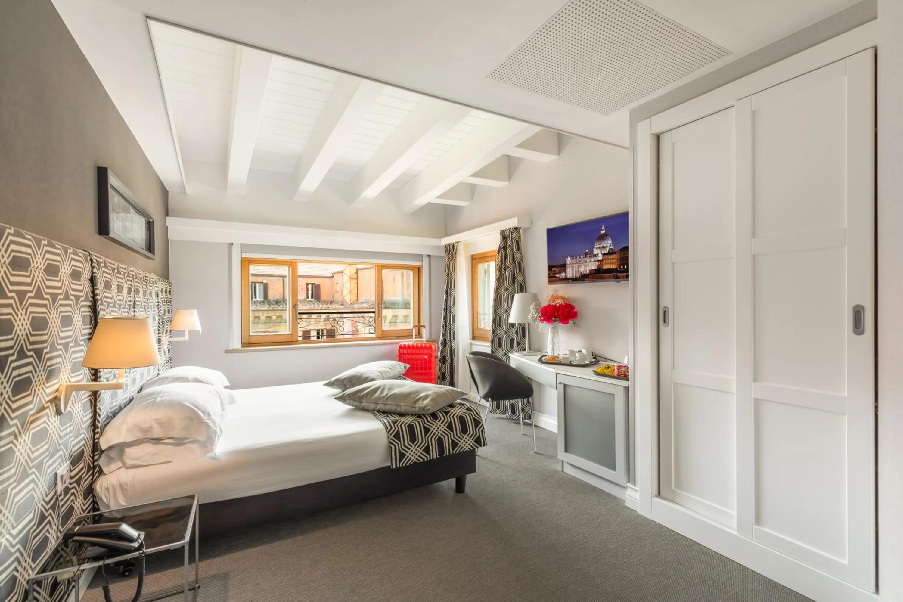 Bed in Hotel La Rovere