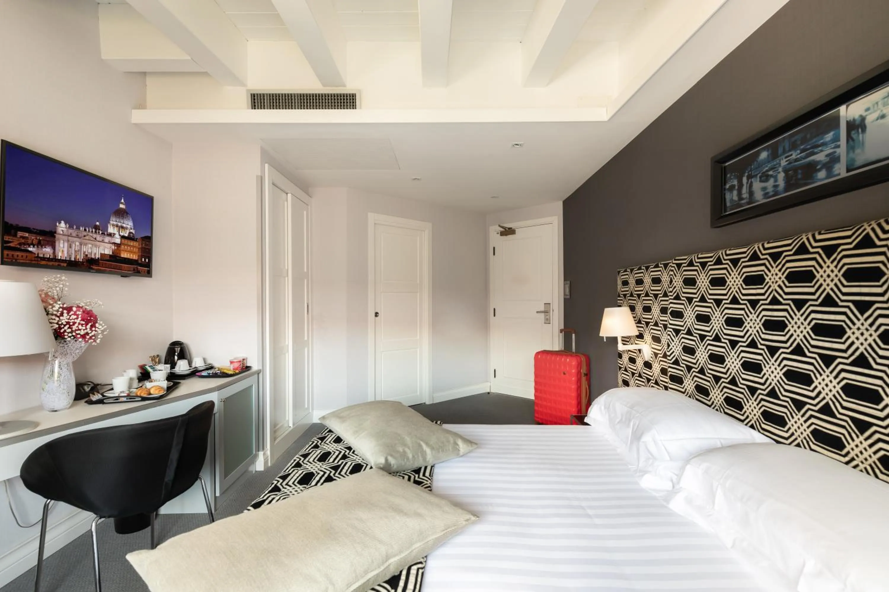 Bed in Hotel La Rovere