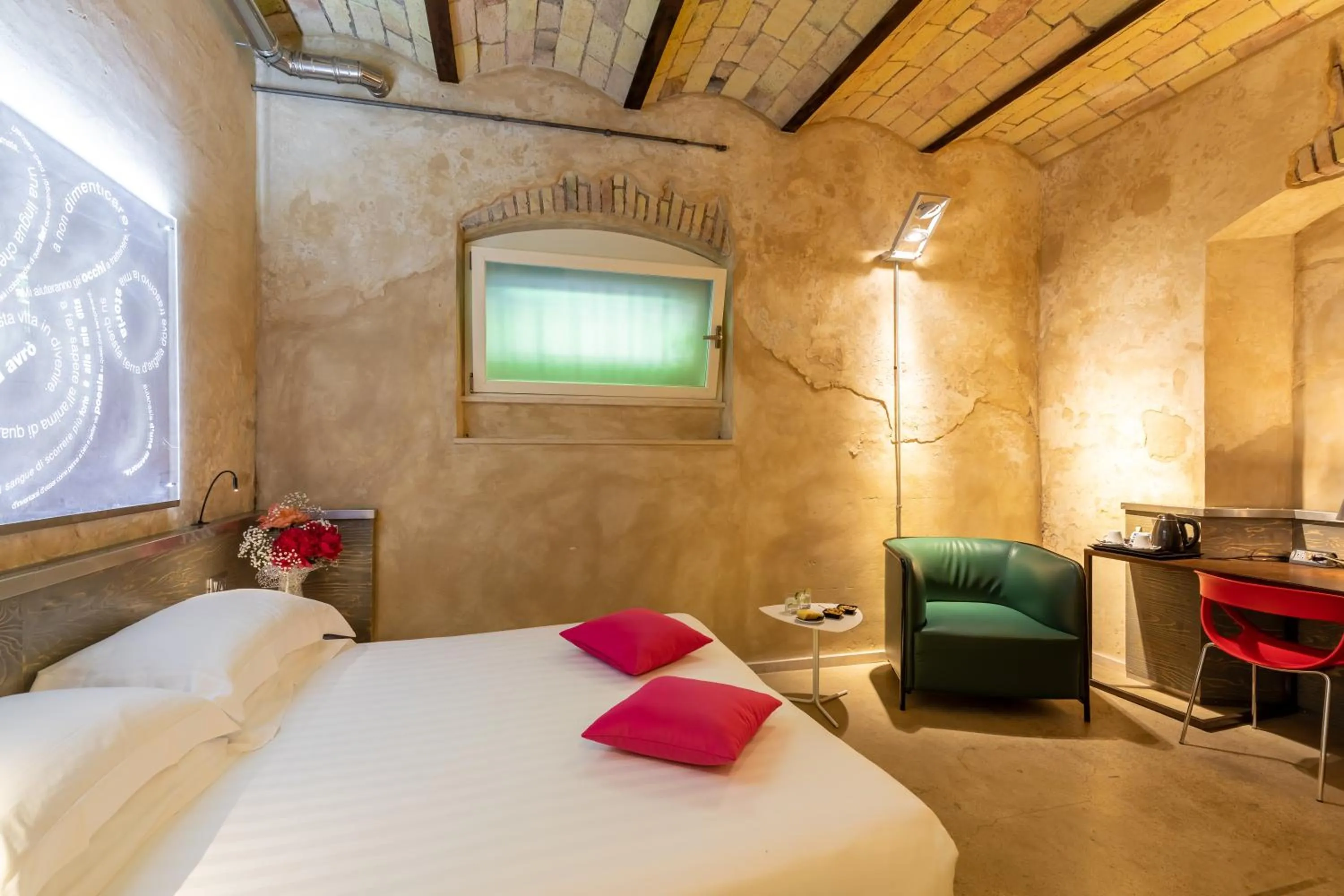 Bed in Hotel La Rovere