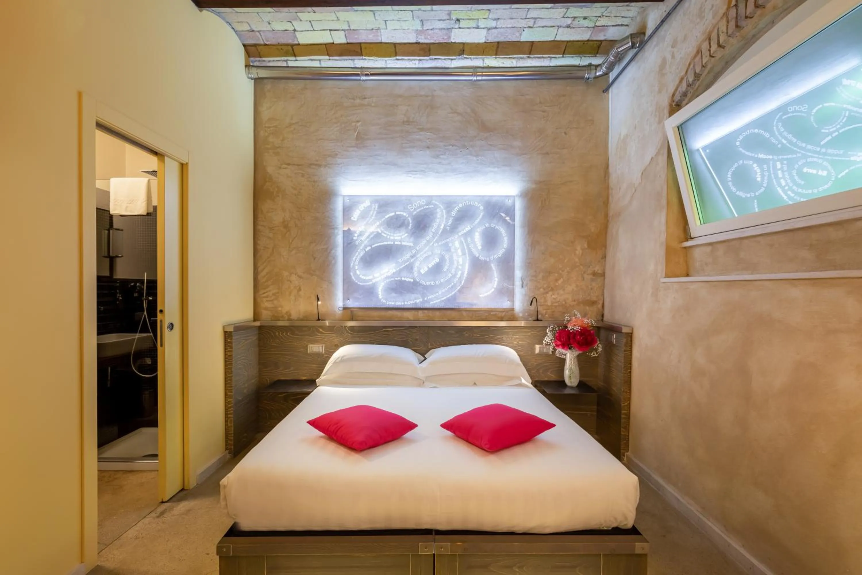 Bed in Hotel La Rovere