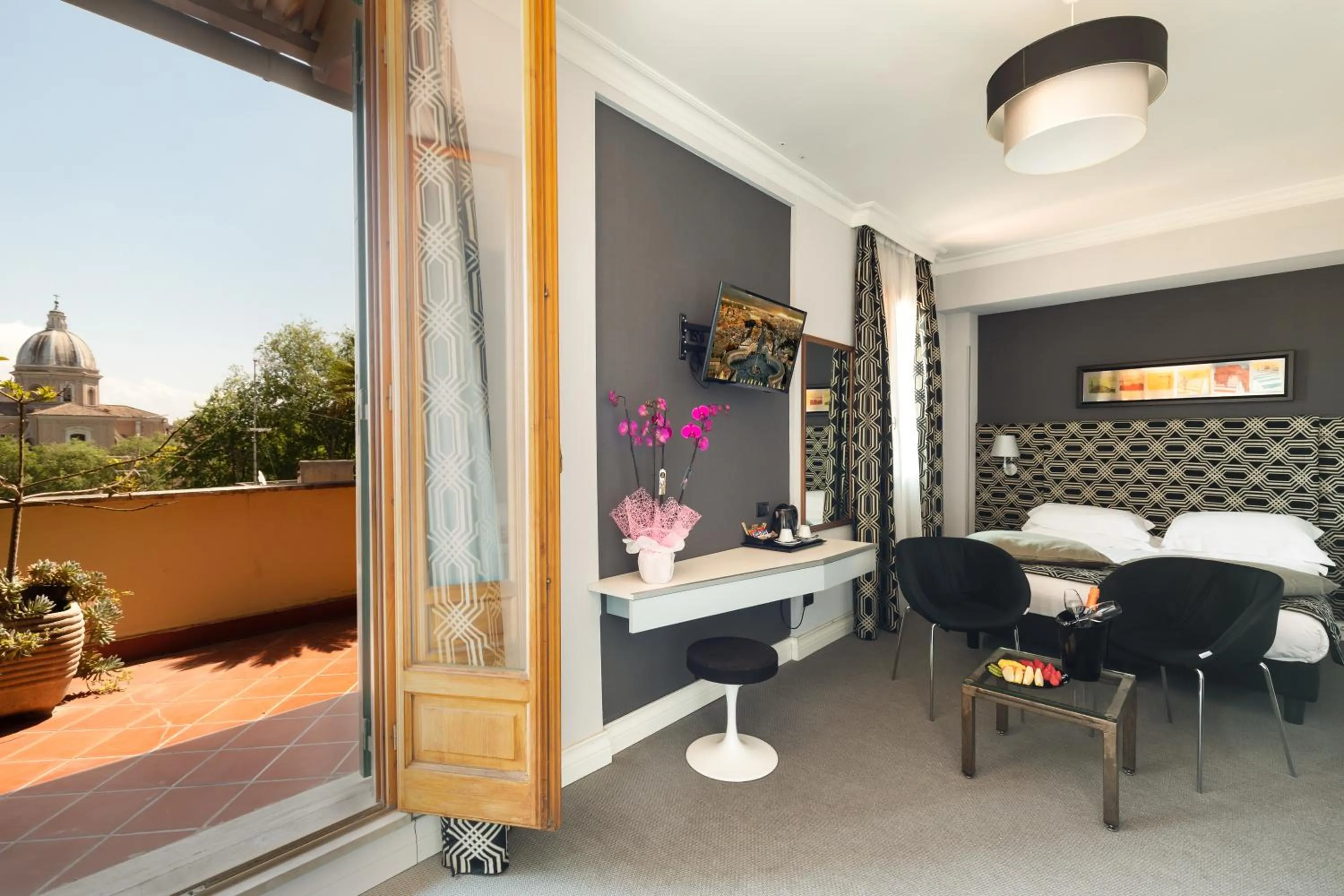 Bedroom in Hotel La Rovere