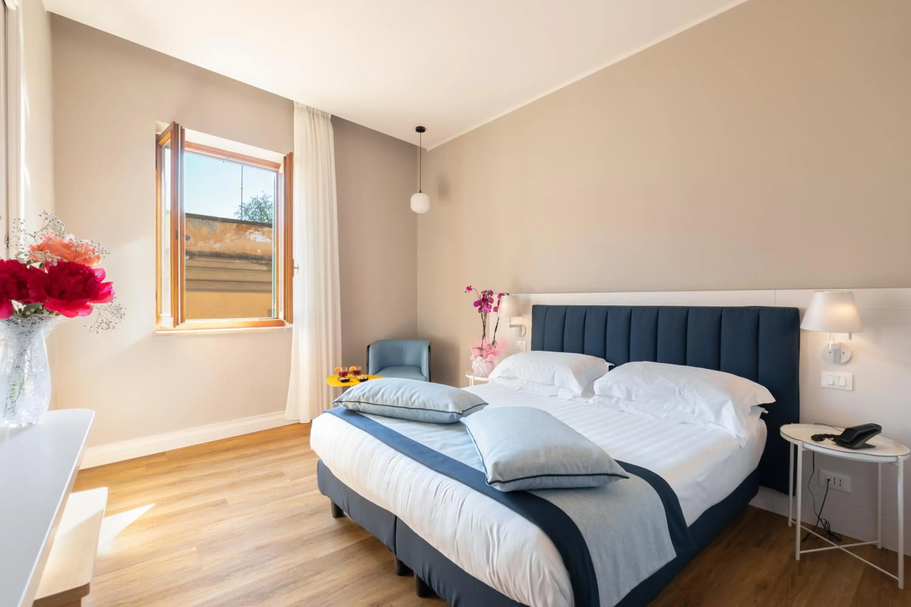 Bed in Hotel La Rovere