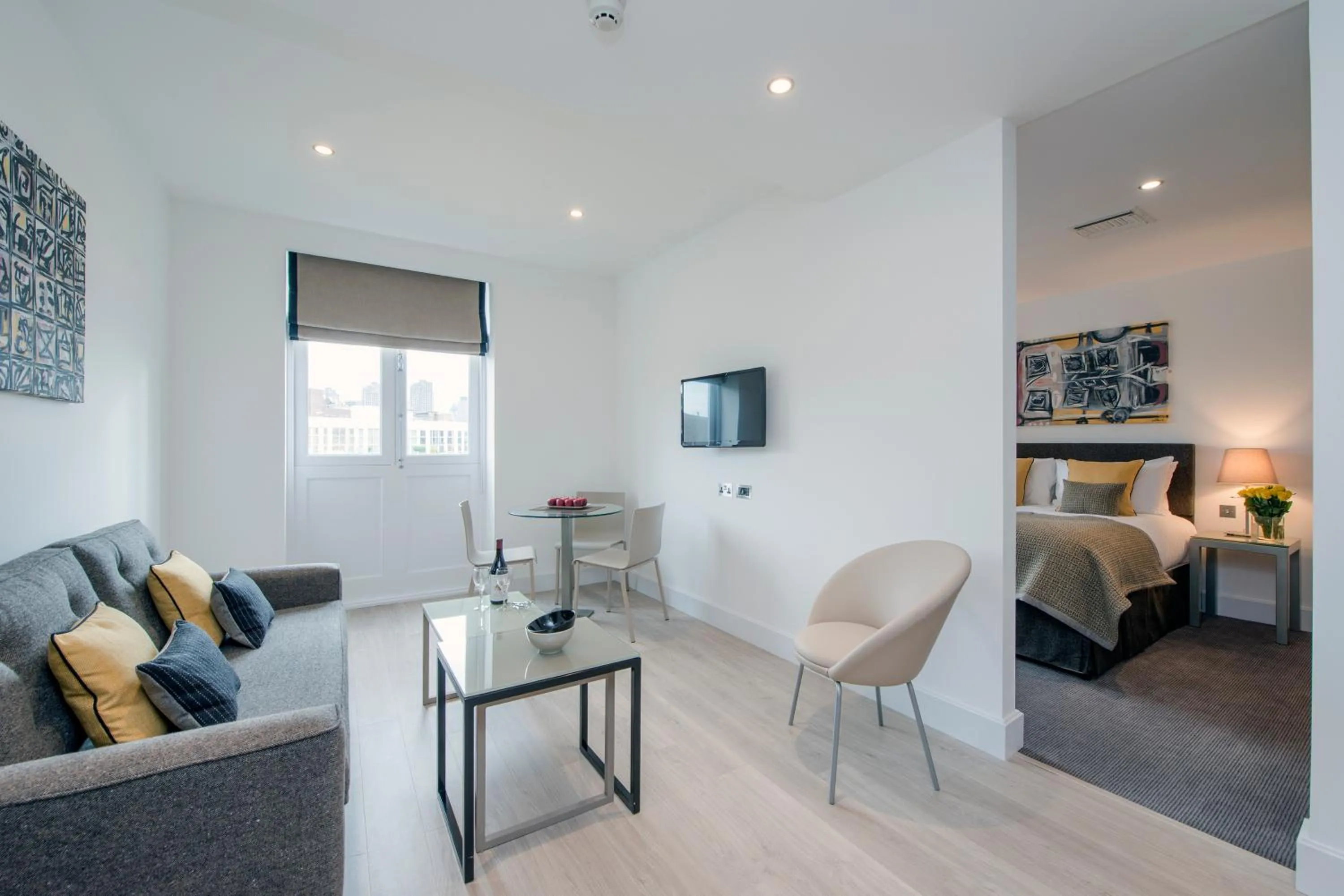 Seating area in The Rosebery by Supercity Aparthotels