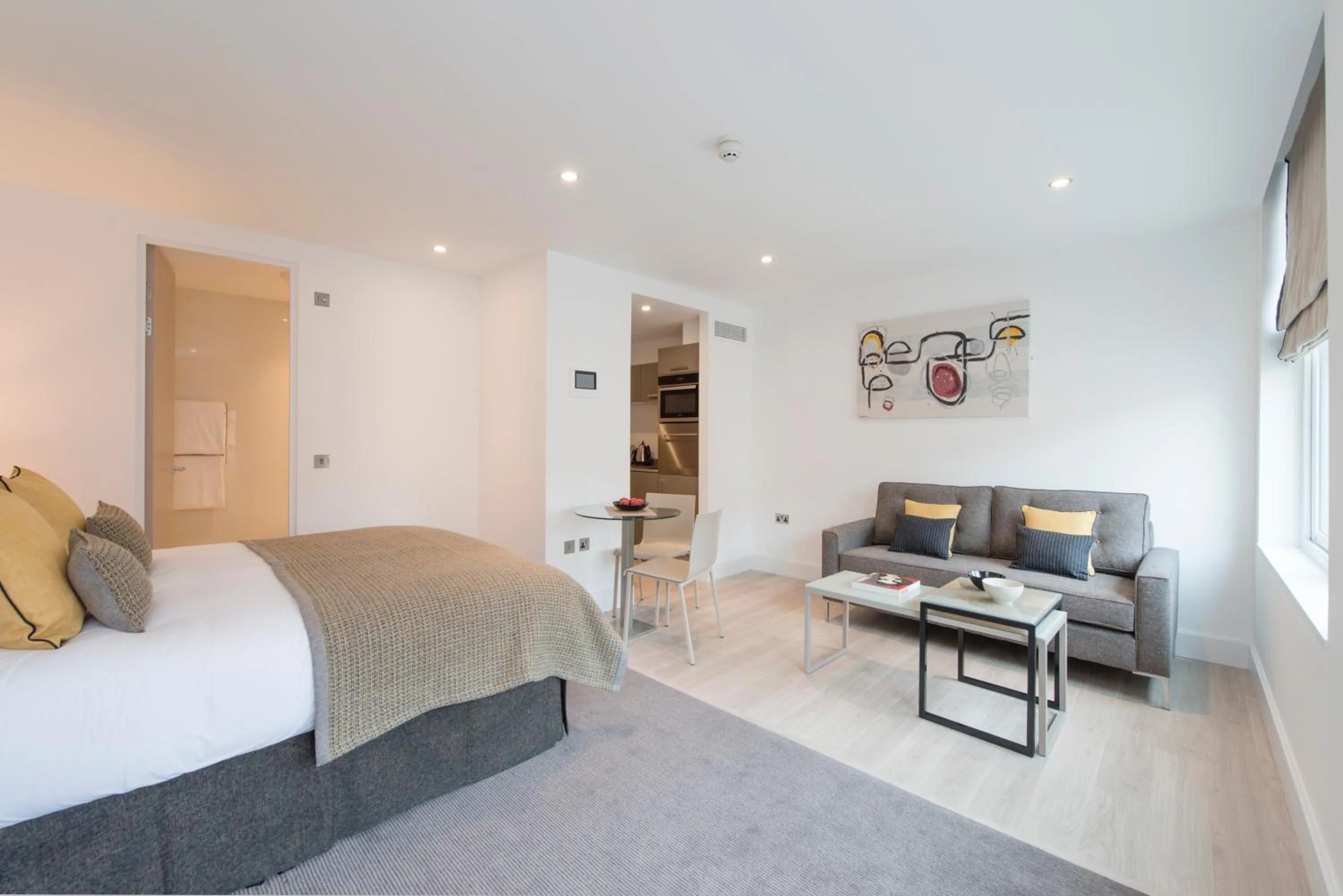 Bedroom, Bed in The Rosebery by Supercity Aparthotels