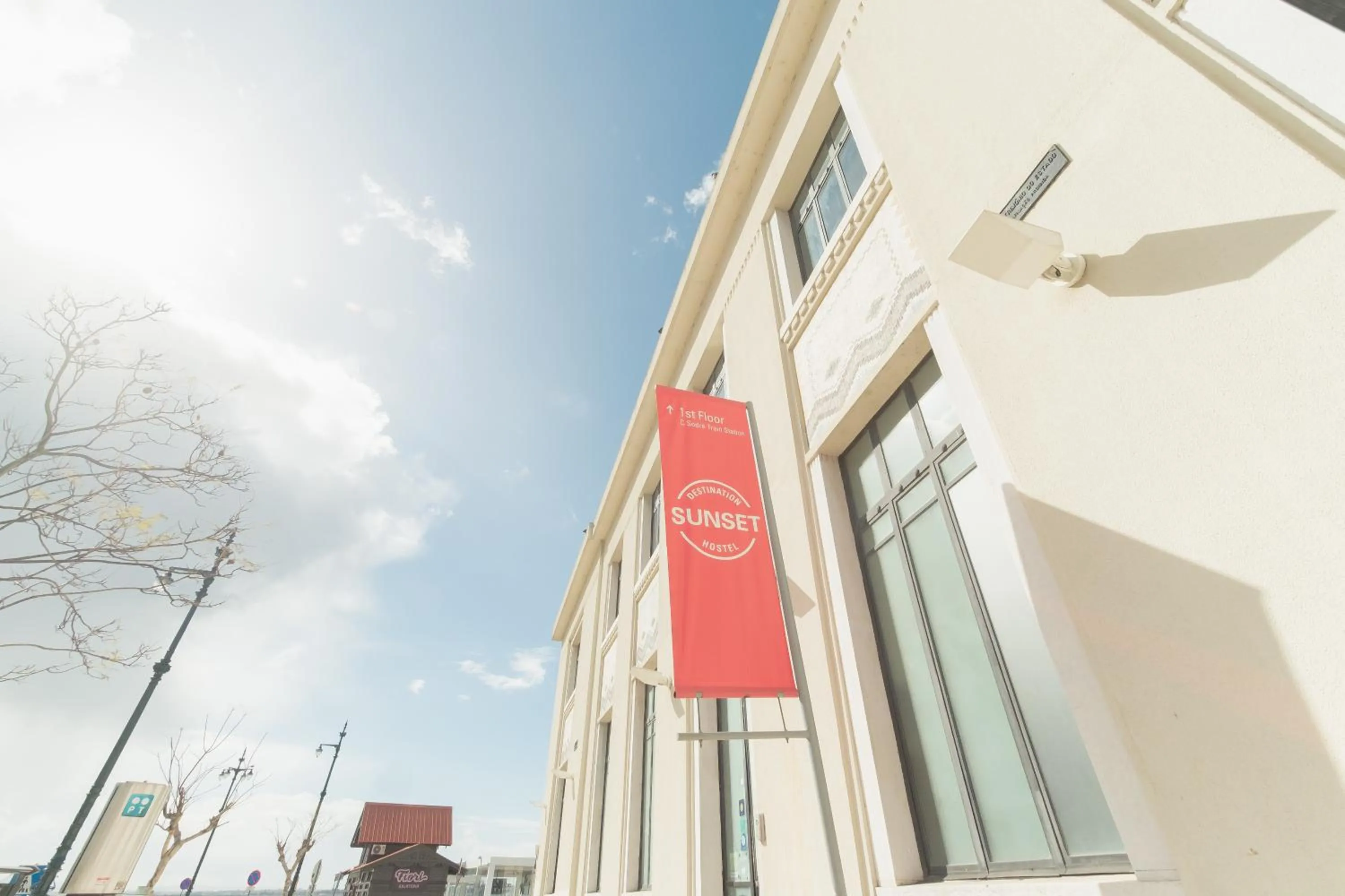 Property building in Sunset Destination Hostel