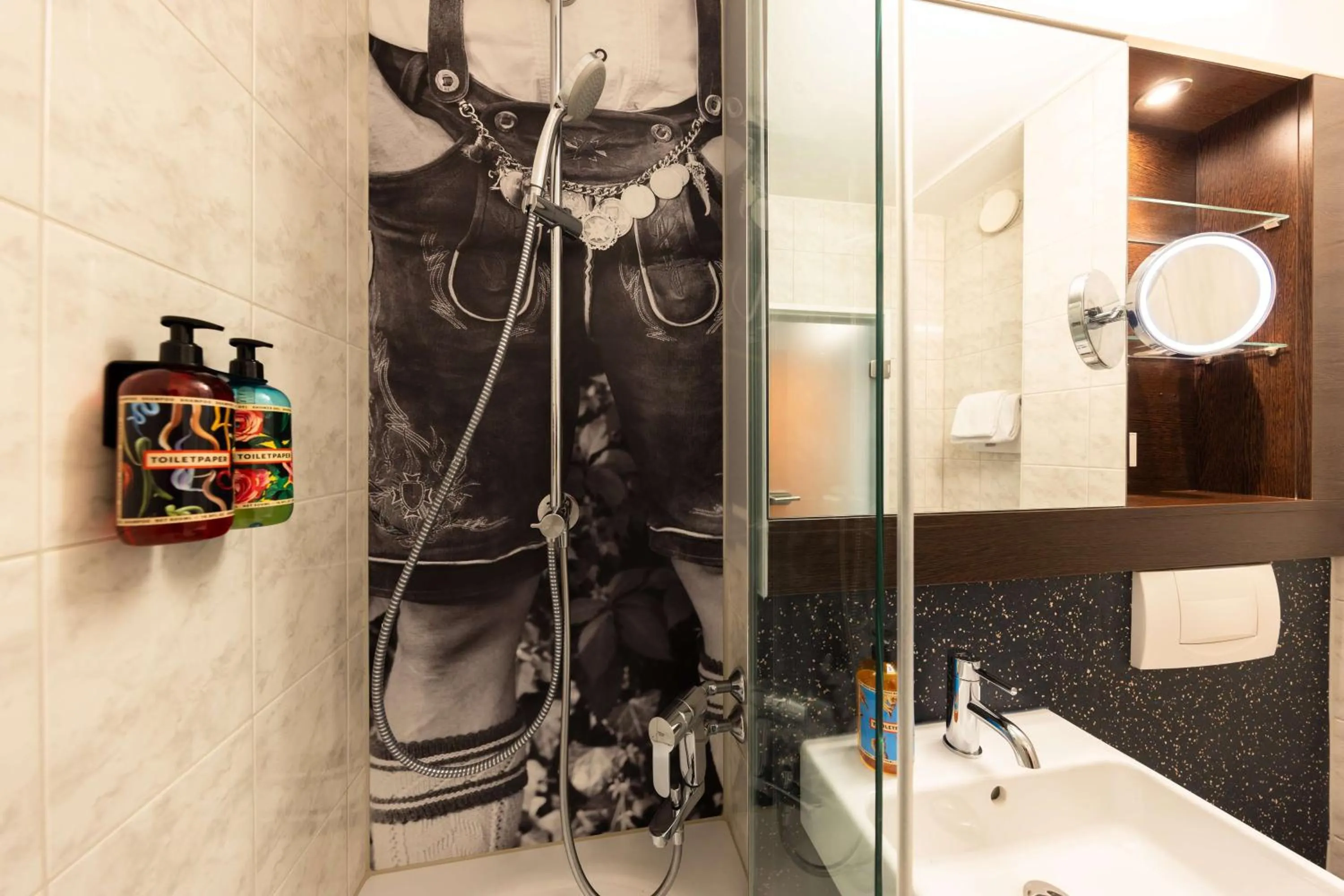 Bathroom in The Rilano Hotel München