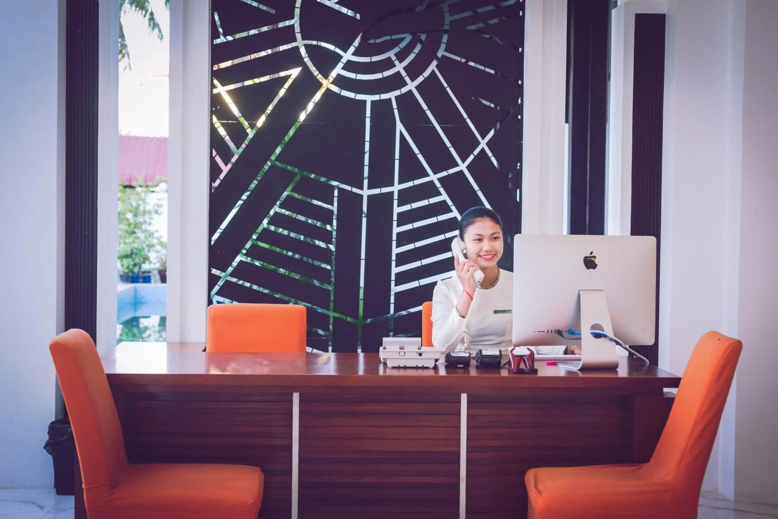 Lobby or reception in Lotus Blanc Resort