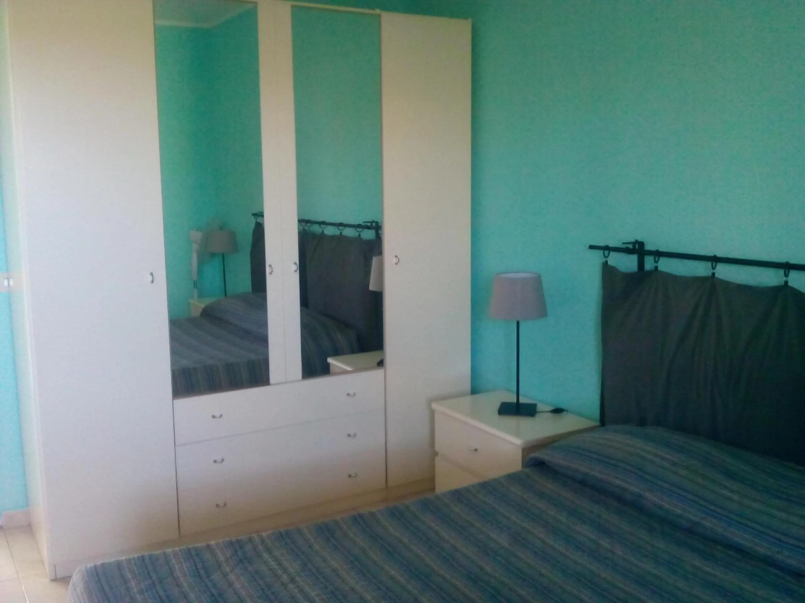 Bed in Le Ninfe Bed and Breakfast