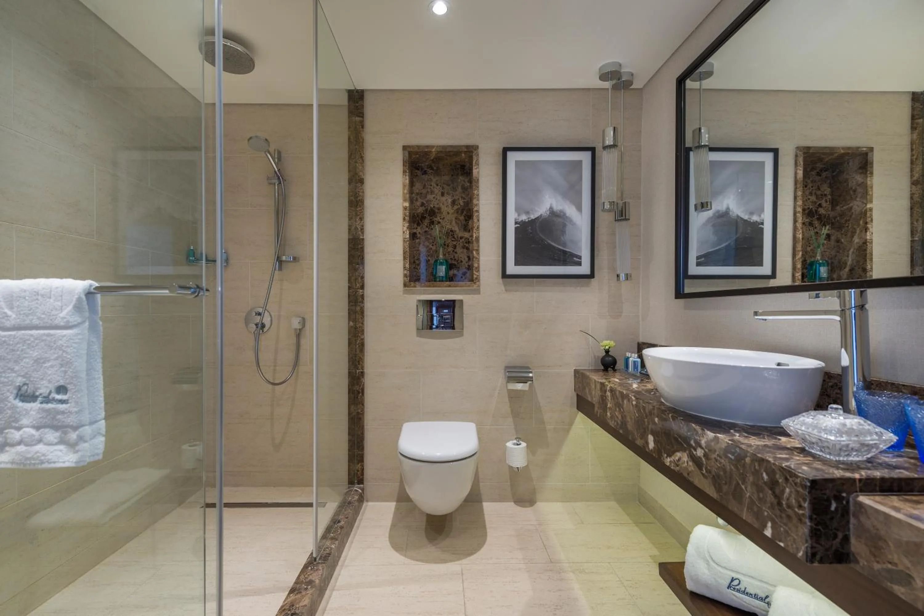 Shower, Bed in Royal Beach Eilat by Isrotel Exclusive