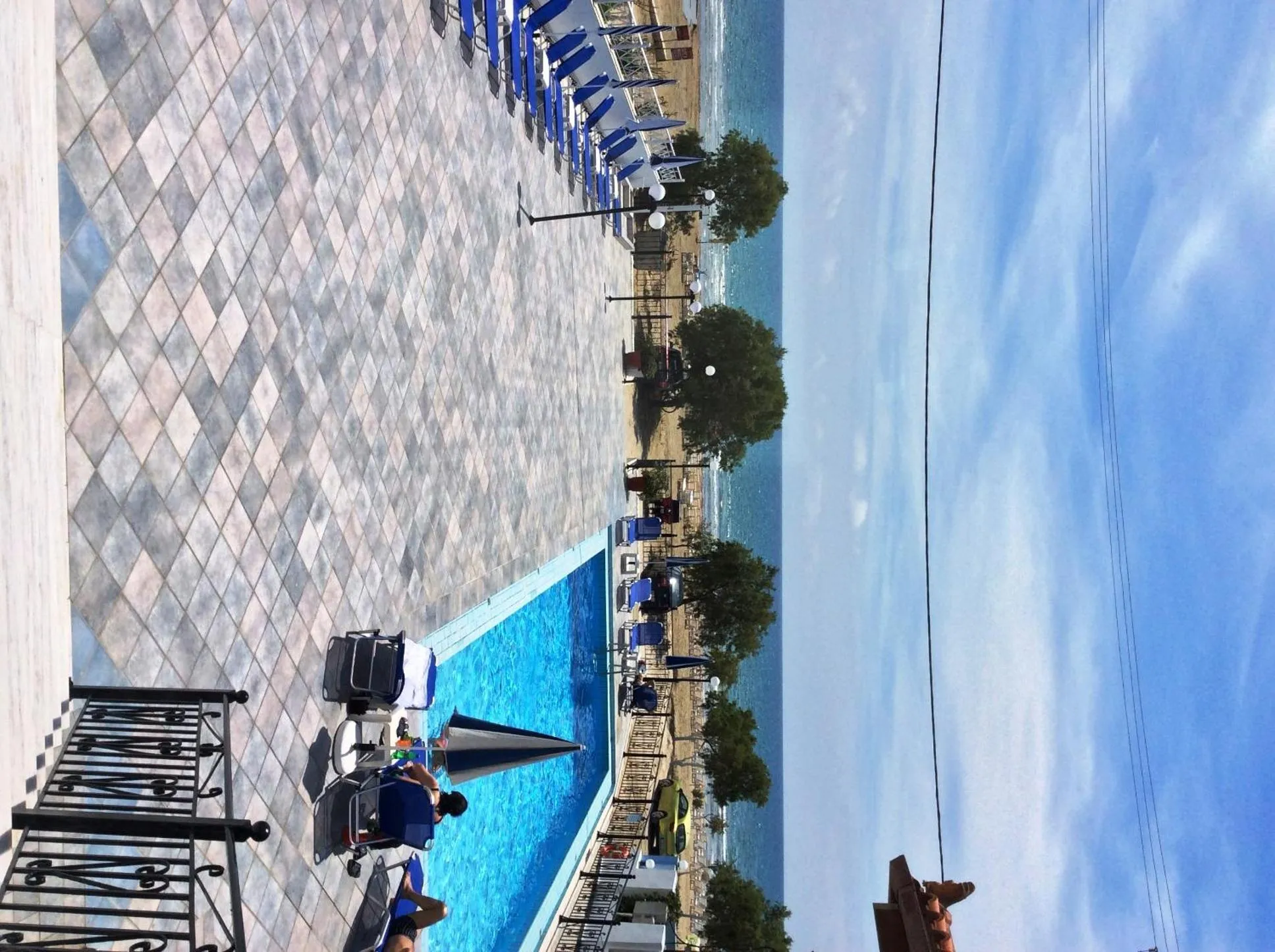Swimming pool in Andreolas Beach Hotel
