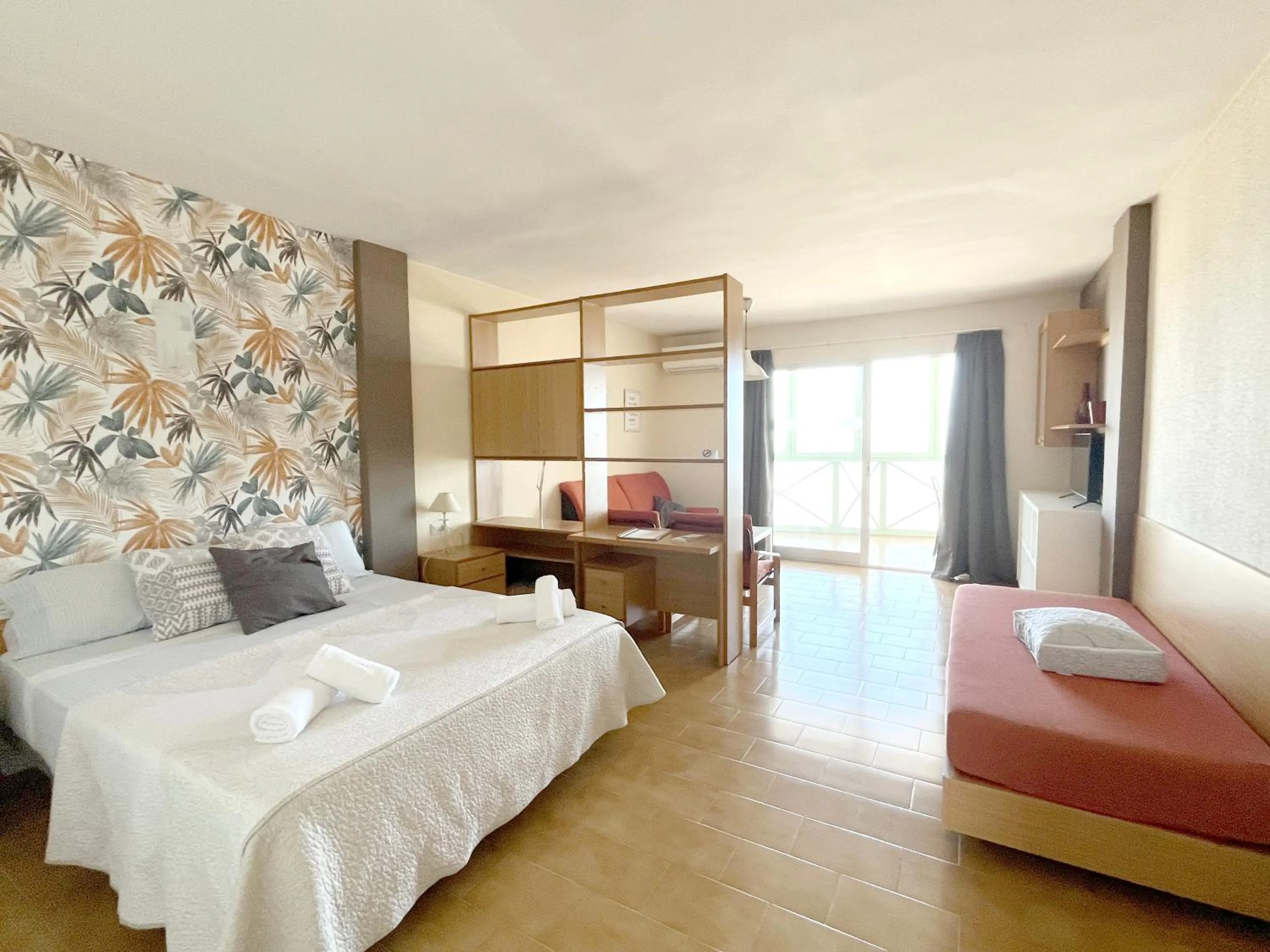 Bed in Apartamentos Acuario