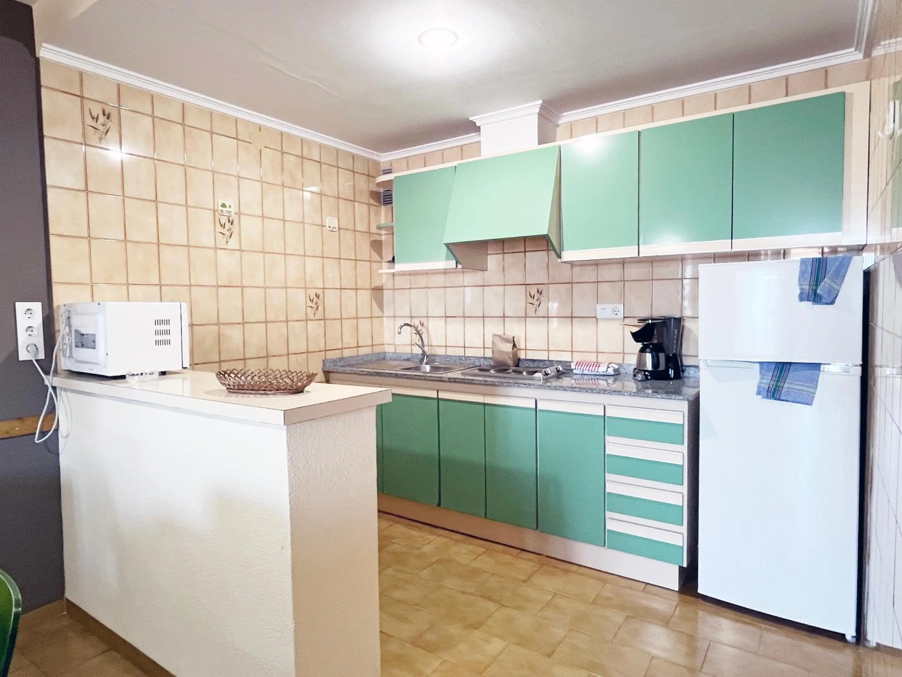 Kitchen or kitchenette in Apartamentos Acuario
