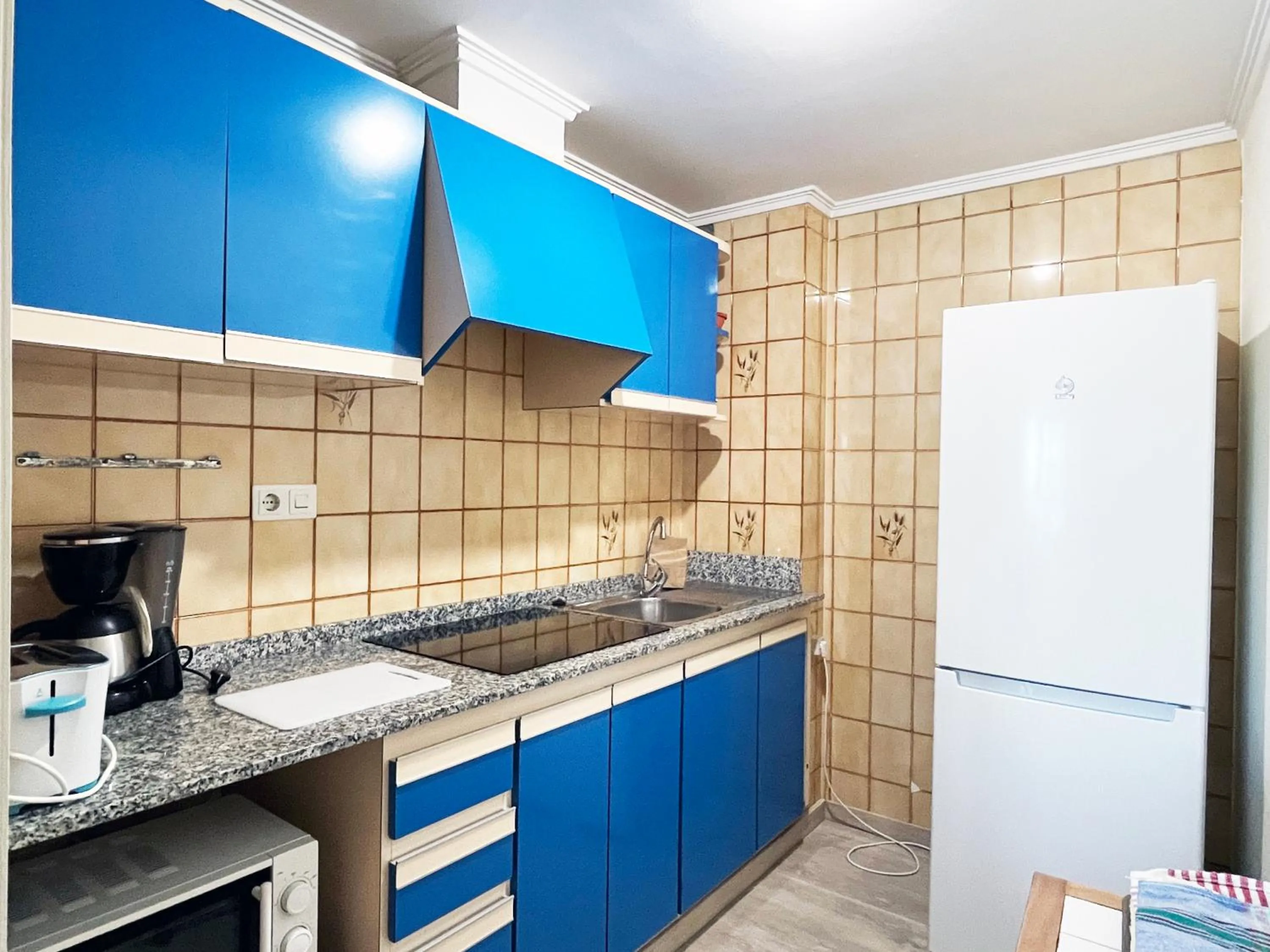 Kitchen or kitchenette in Apartamentos Acuario