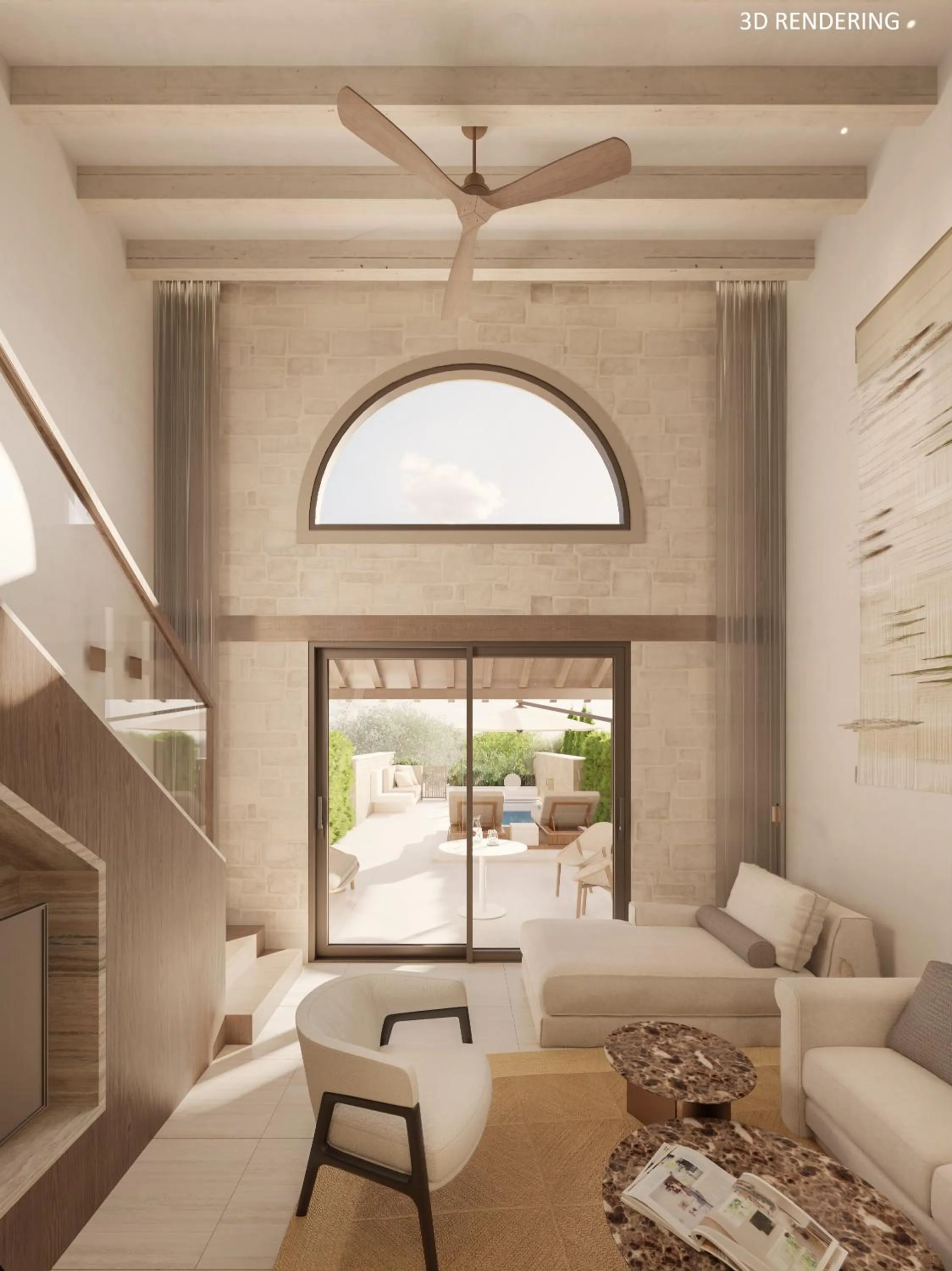 Living room, Bed in Elysium