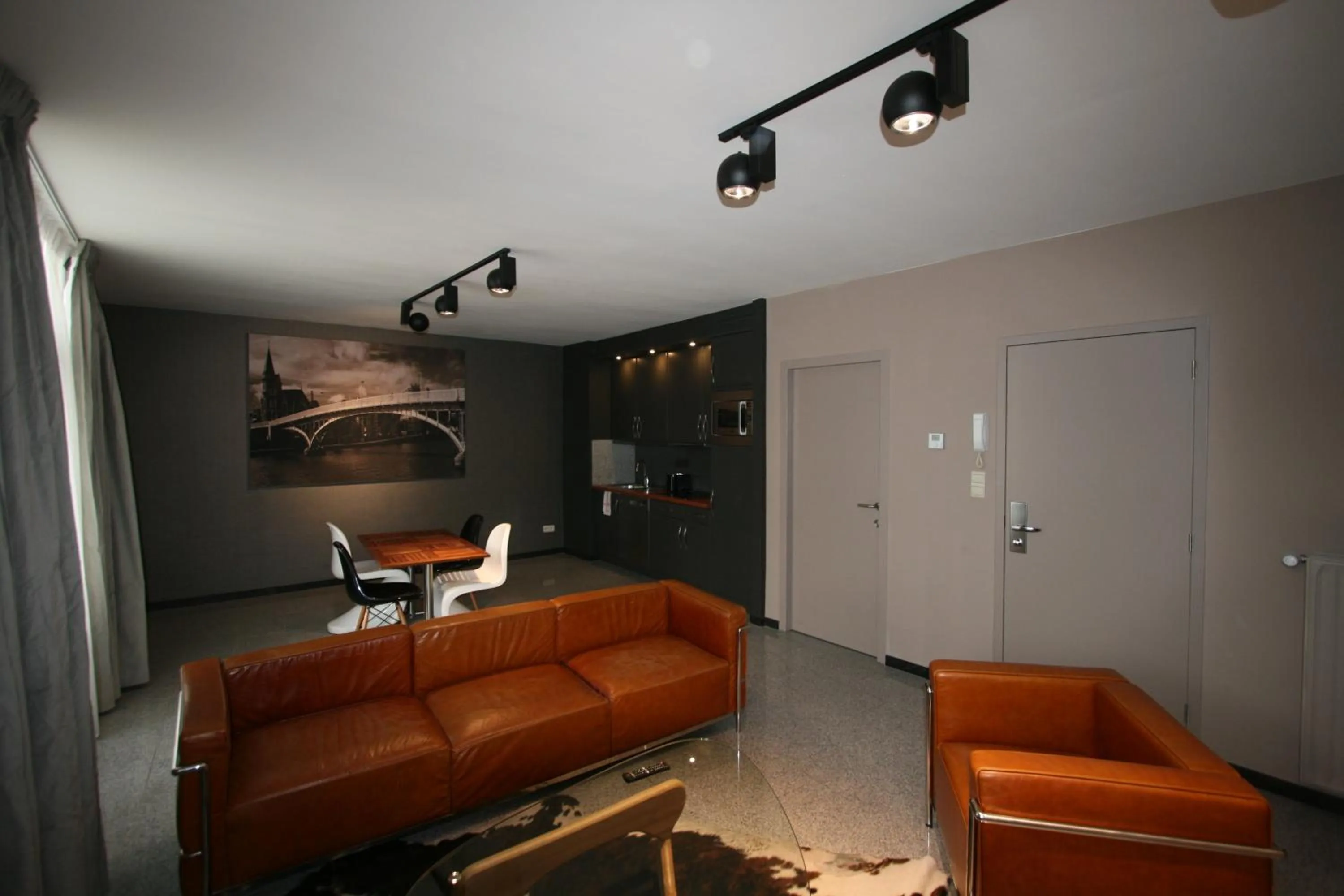 Seating area in Amosa Liège City Centre Apart Regence 17