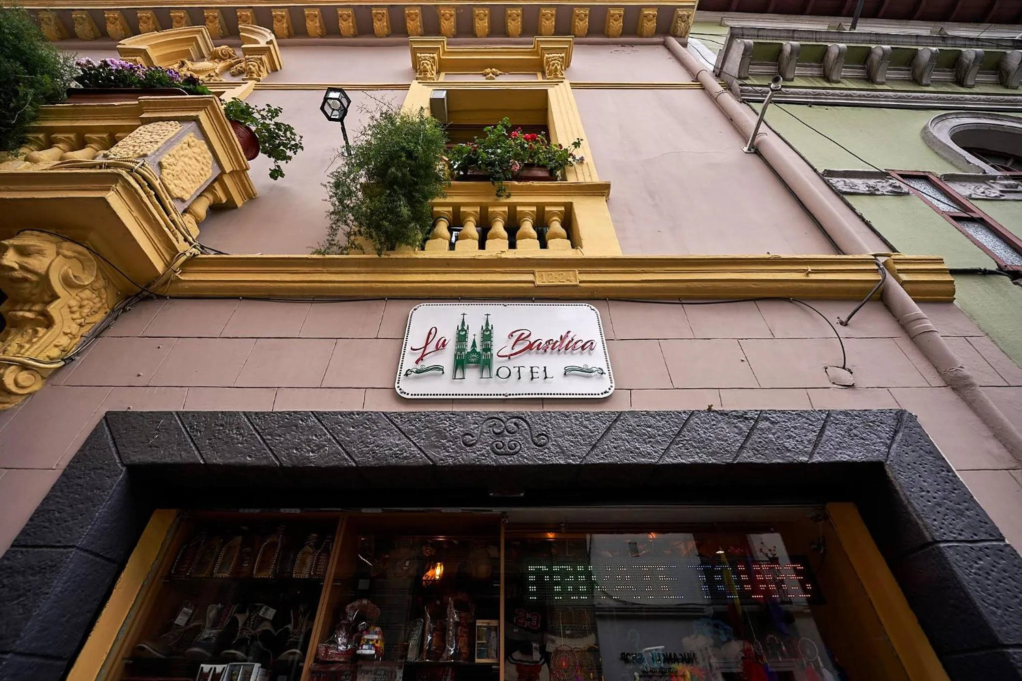 Facade/entrance in Hotel La Basílica Quito