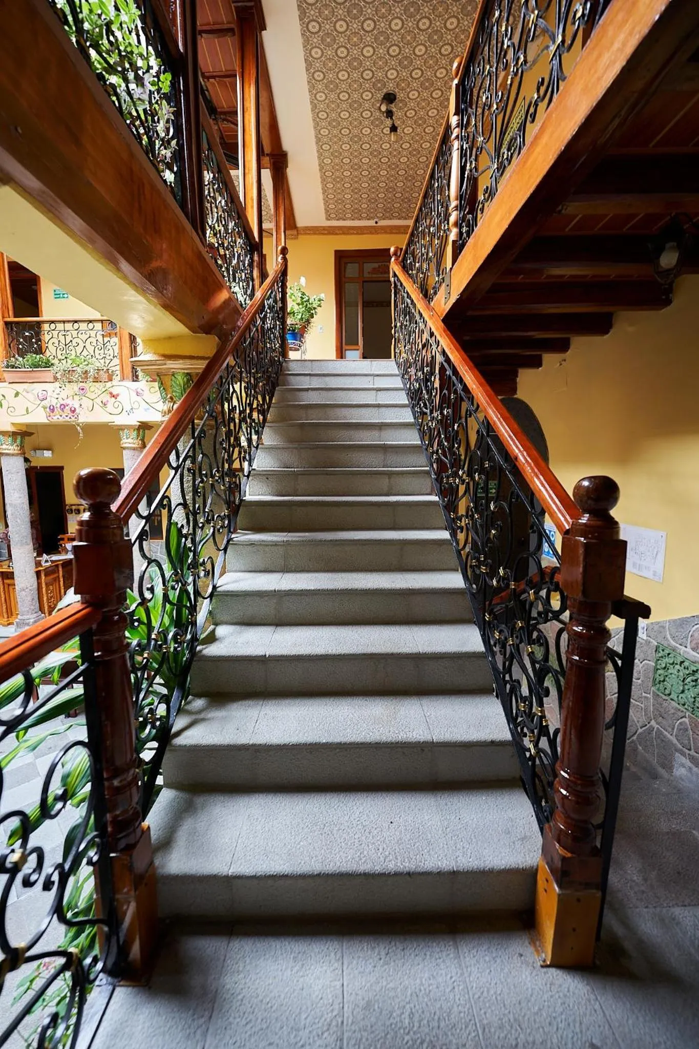 Lobby or reception in Hotel La Basílica Quito
