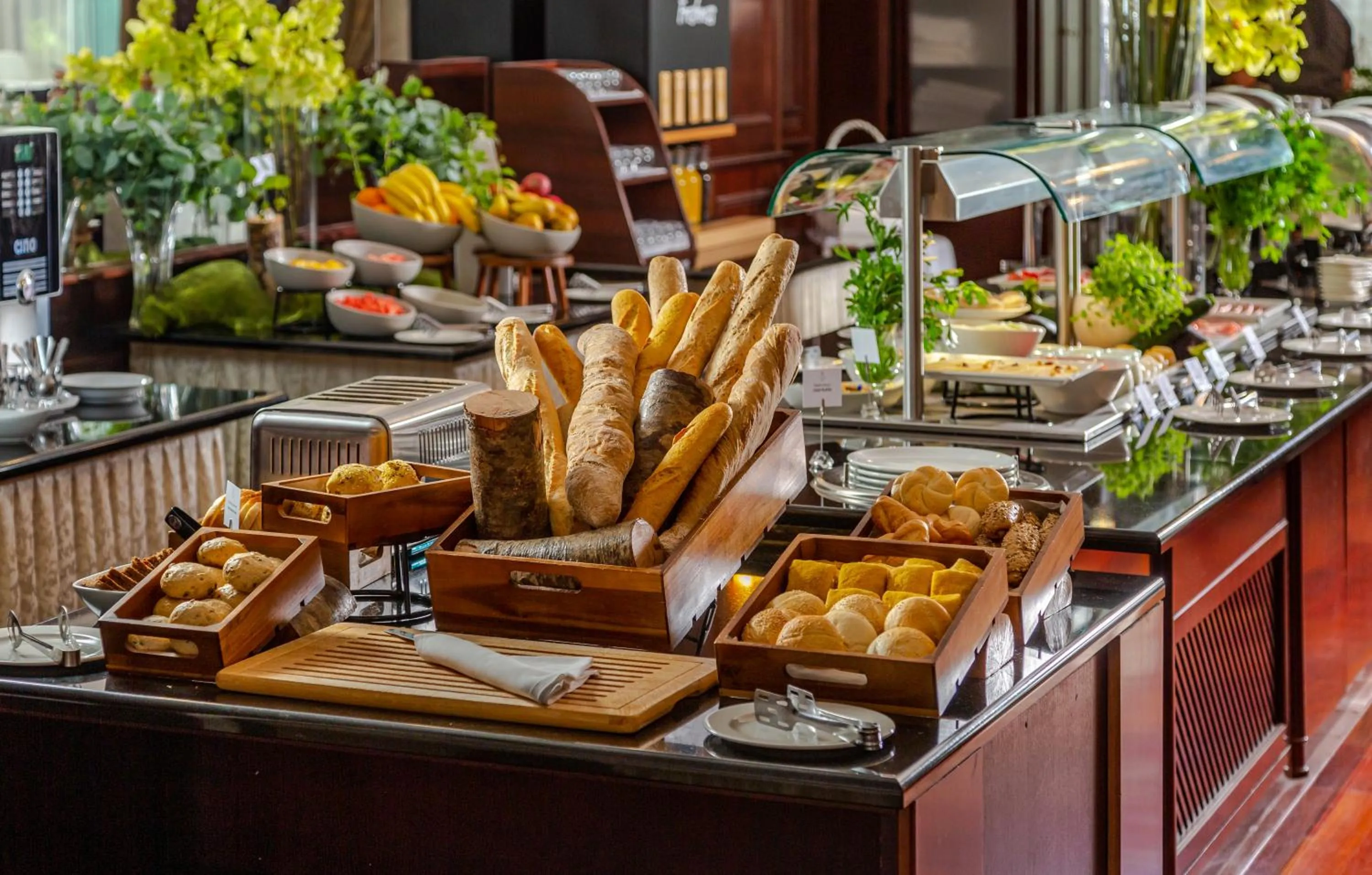 Breakfast in Hotel President Solin