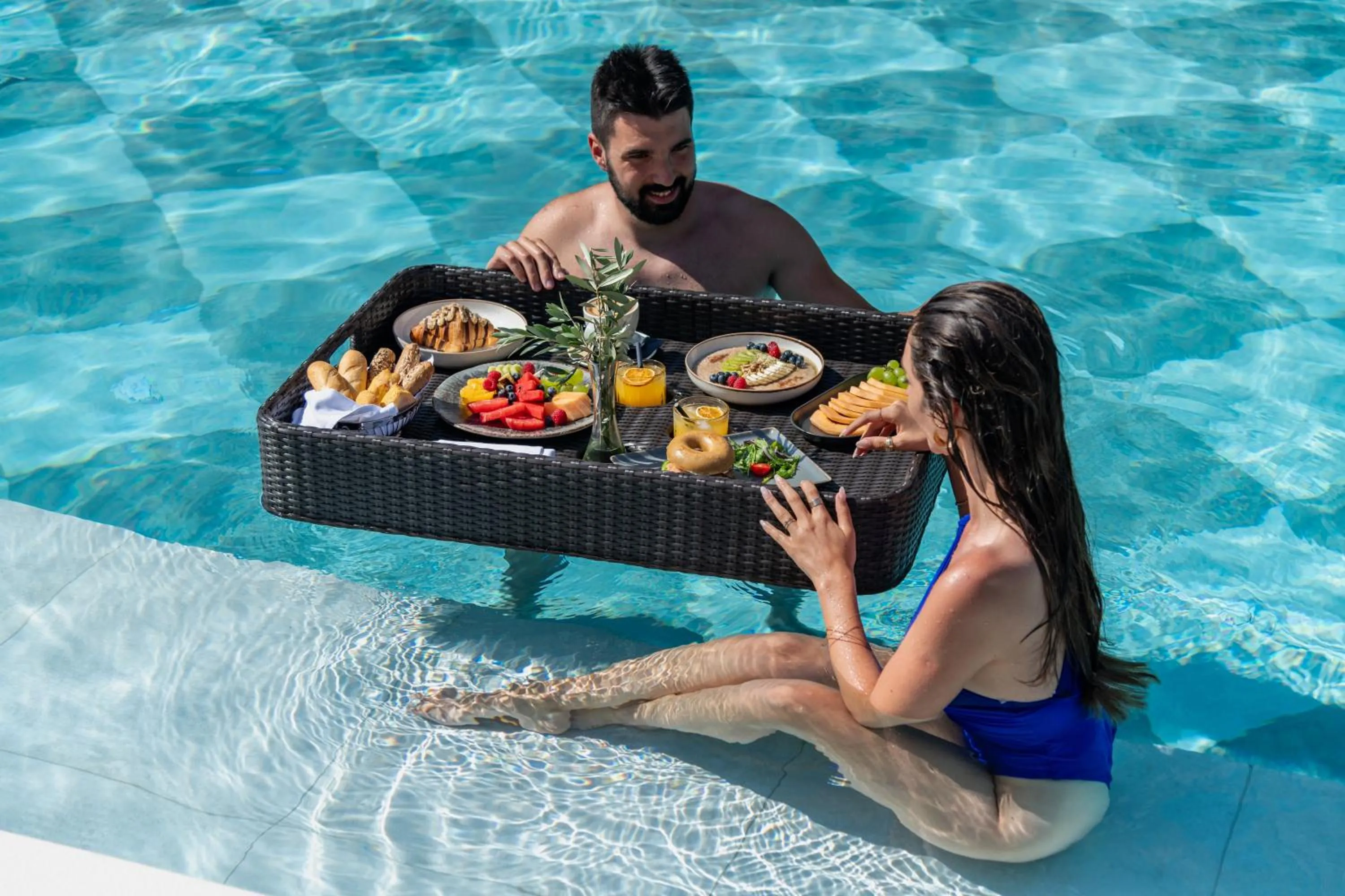 Swimming pool in Hotel President Solin