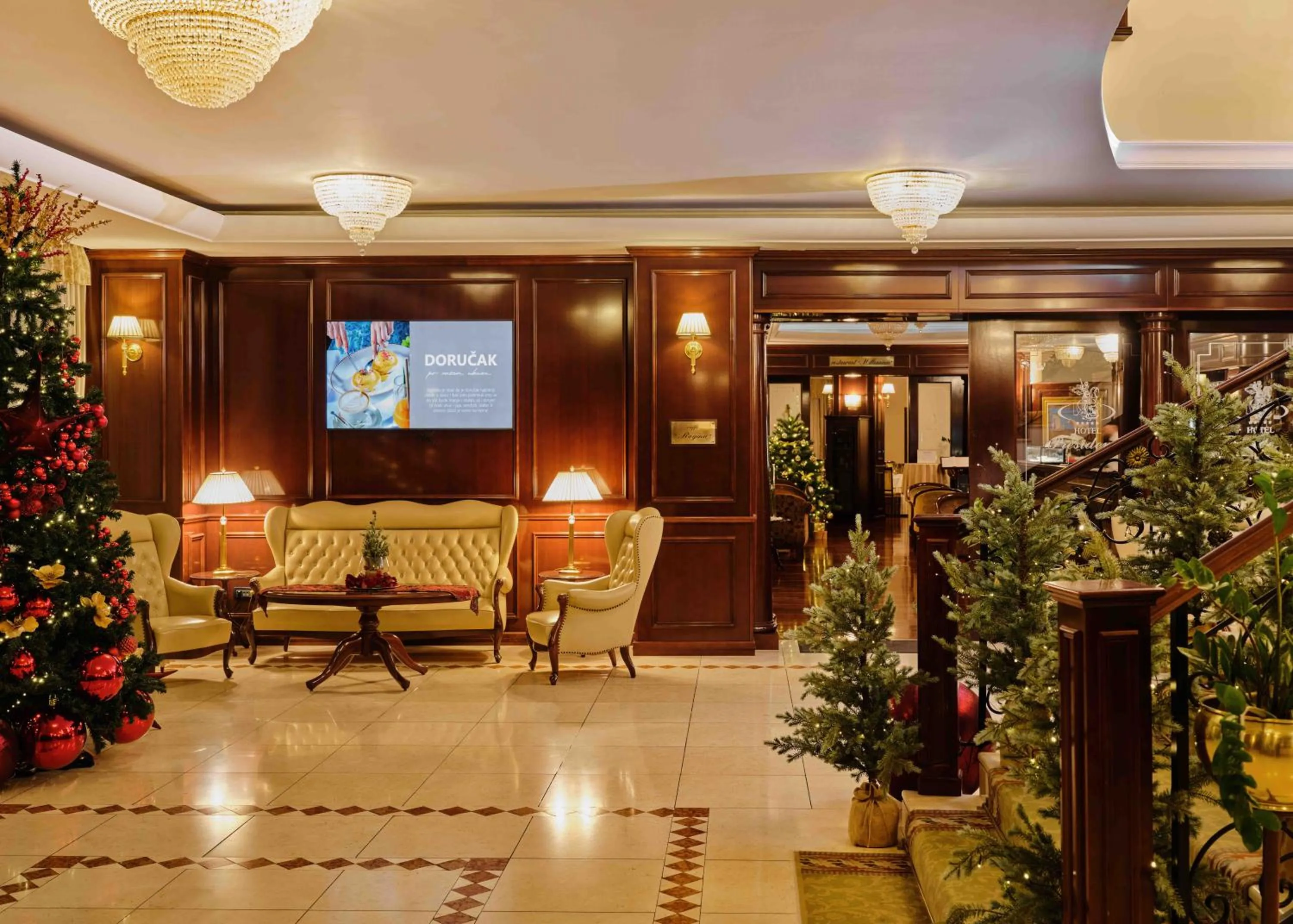 Winter in Hotel President Solin