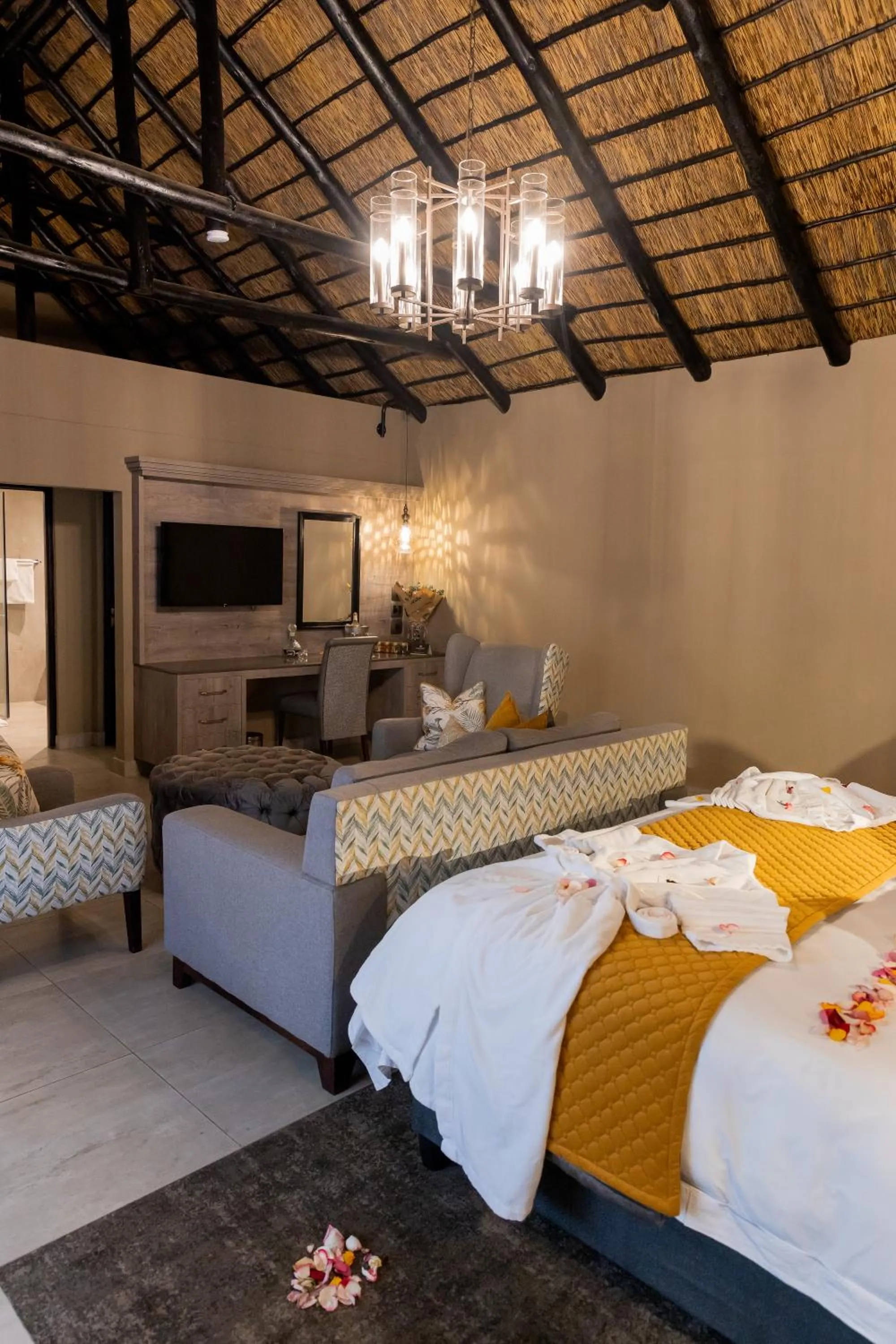 Bed in Kievits Kroon Gauteng Wine Estate