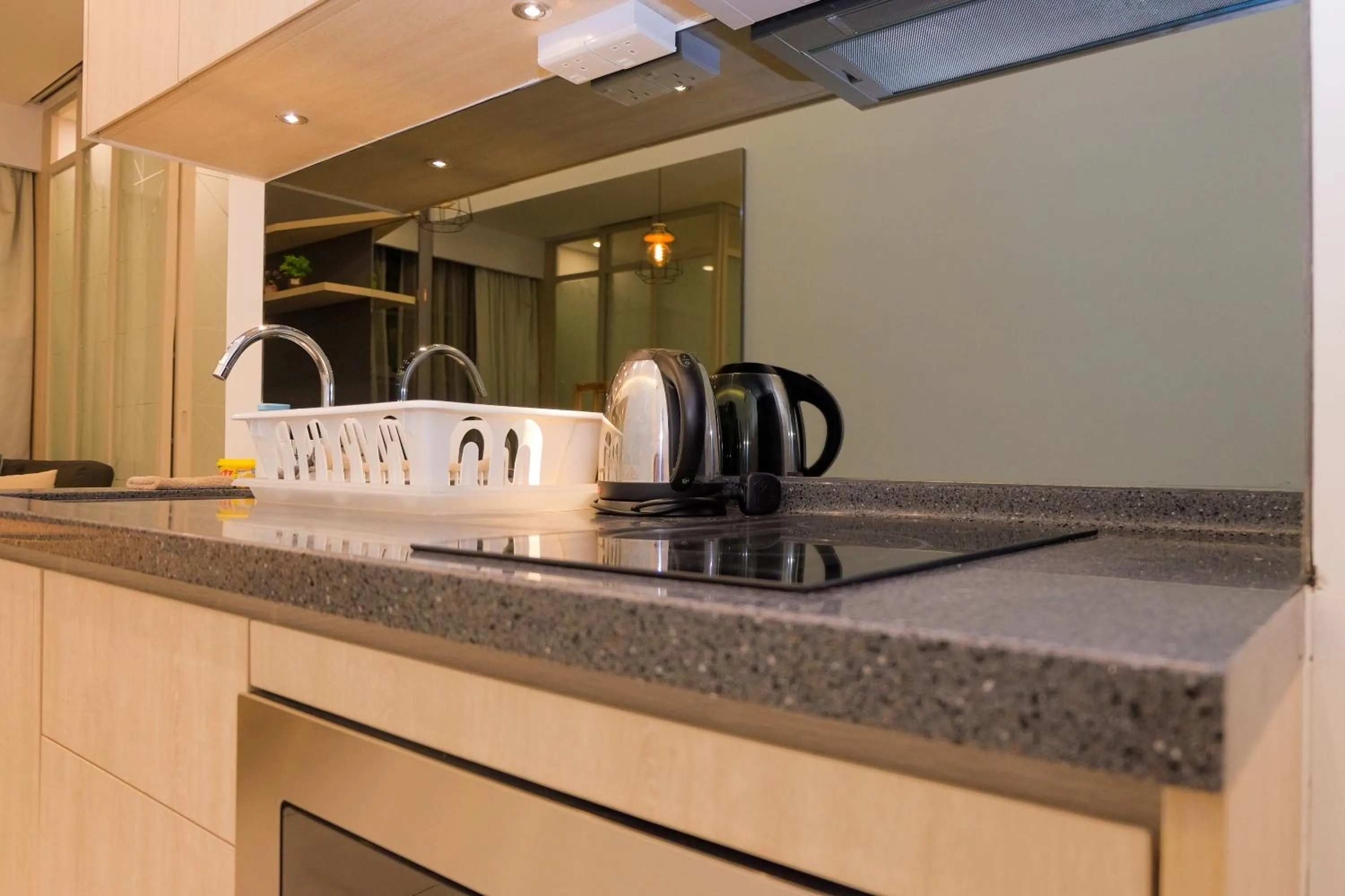 Kitchen or kitchenette in The Robertson Bukit Bintang by Wowhome