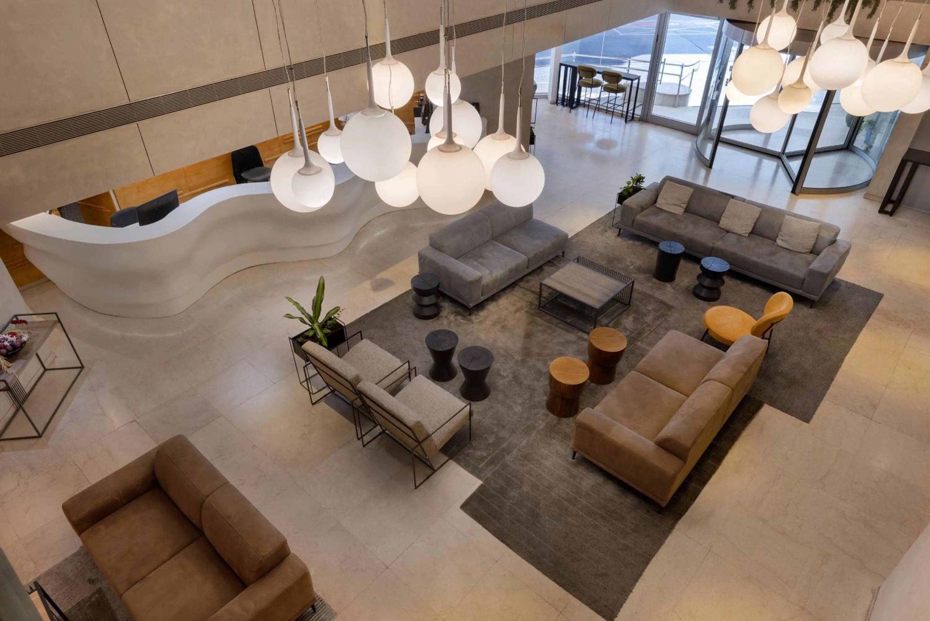 Lobby or reception in Metropolitan Hotel