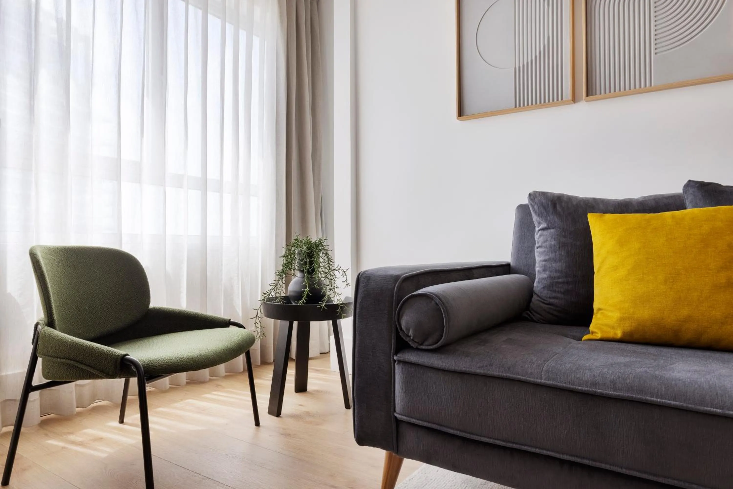 Living room in Metropolitan Hotel