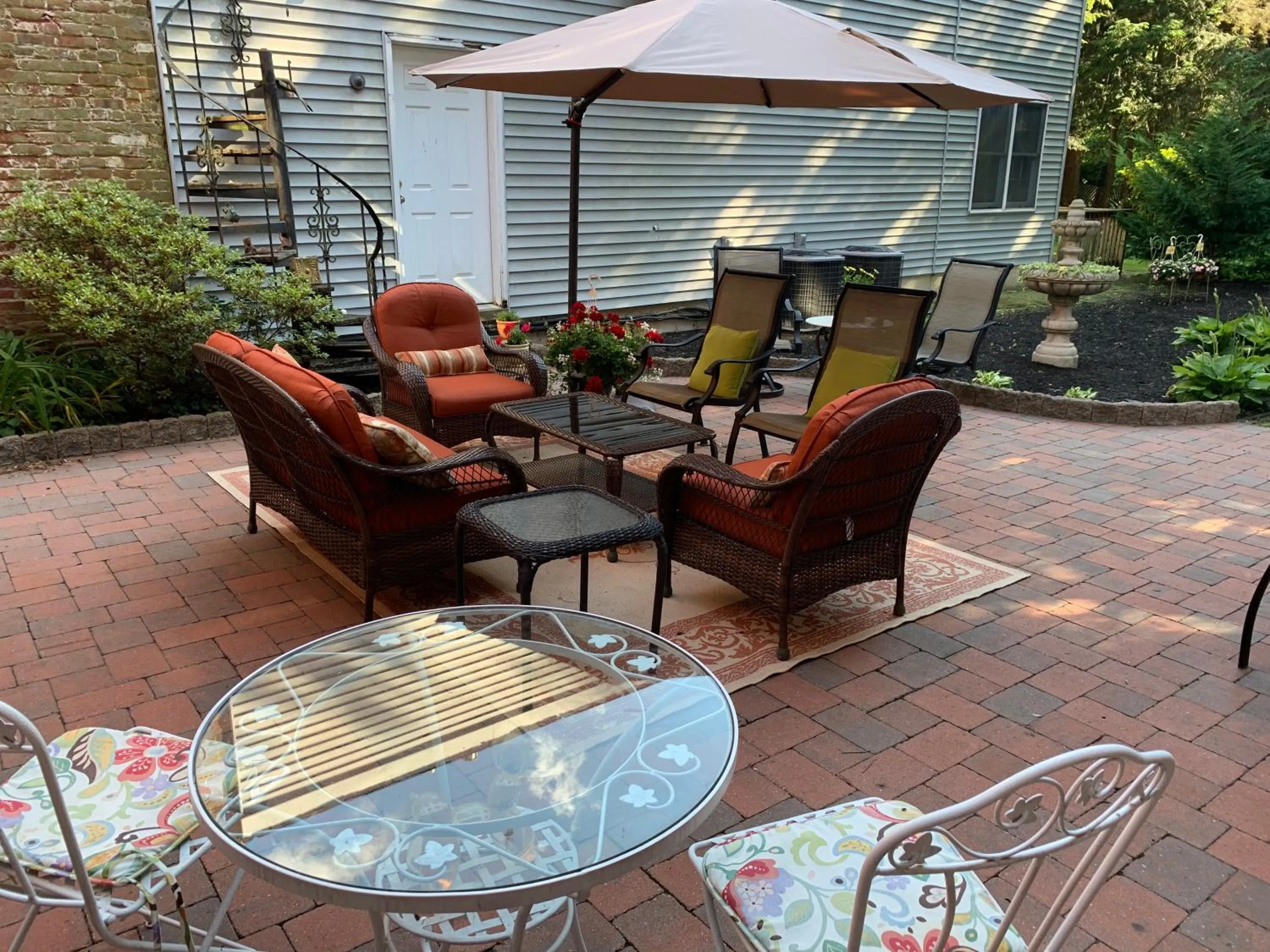 Patio in The Lily Inn - Burlington