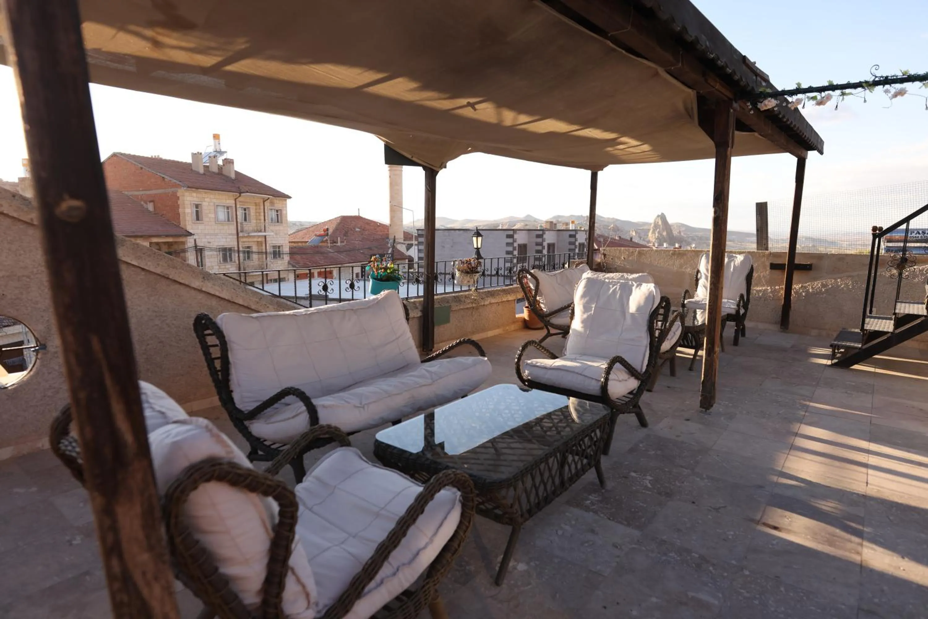 Seating area in Rose Valley Hotel