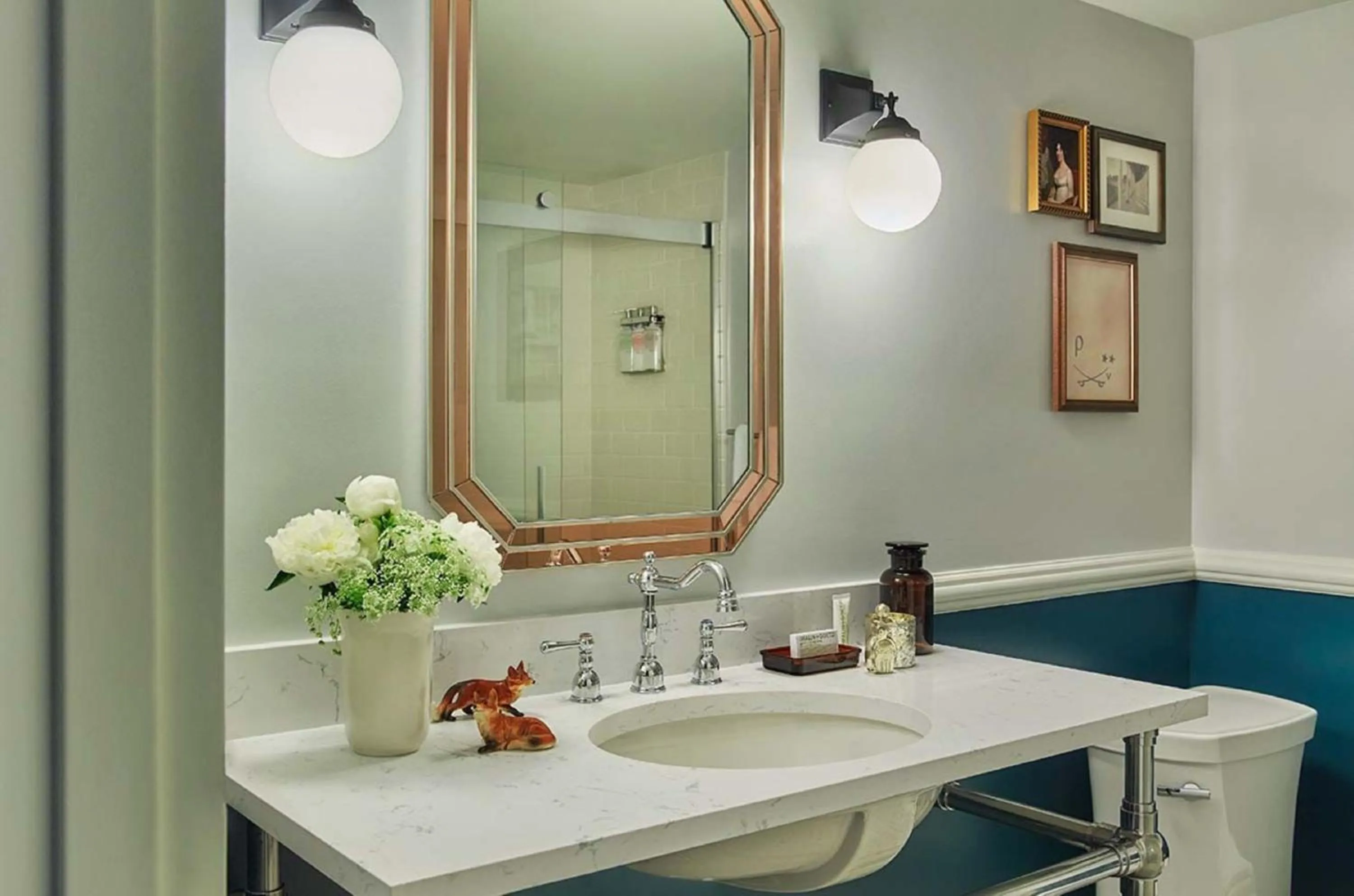 Bathroom in Graduate by Hilton Charlottesville