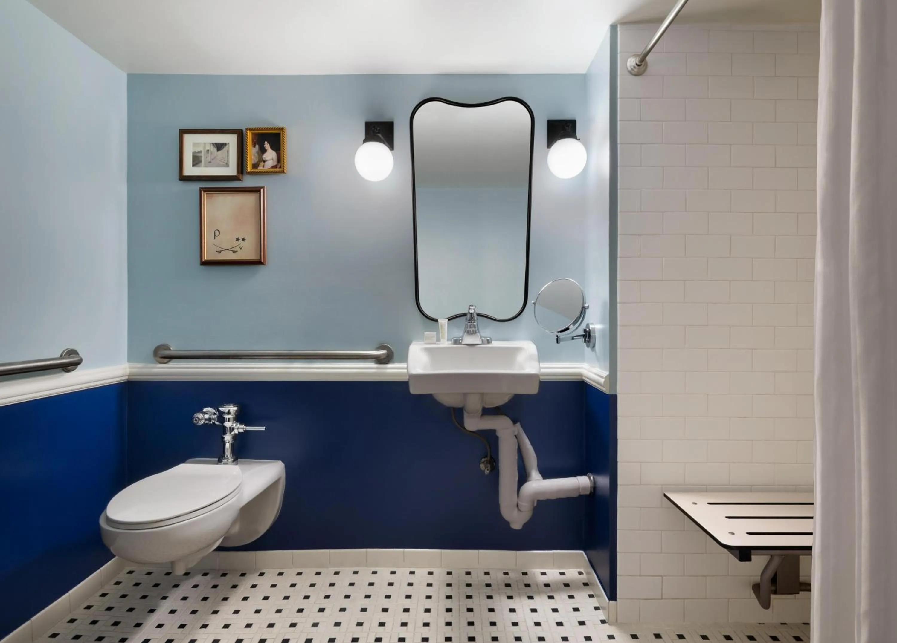 Bathroom in Graduate by Hilton Charlottesville