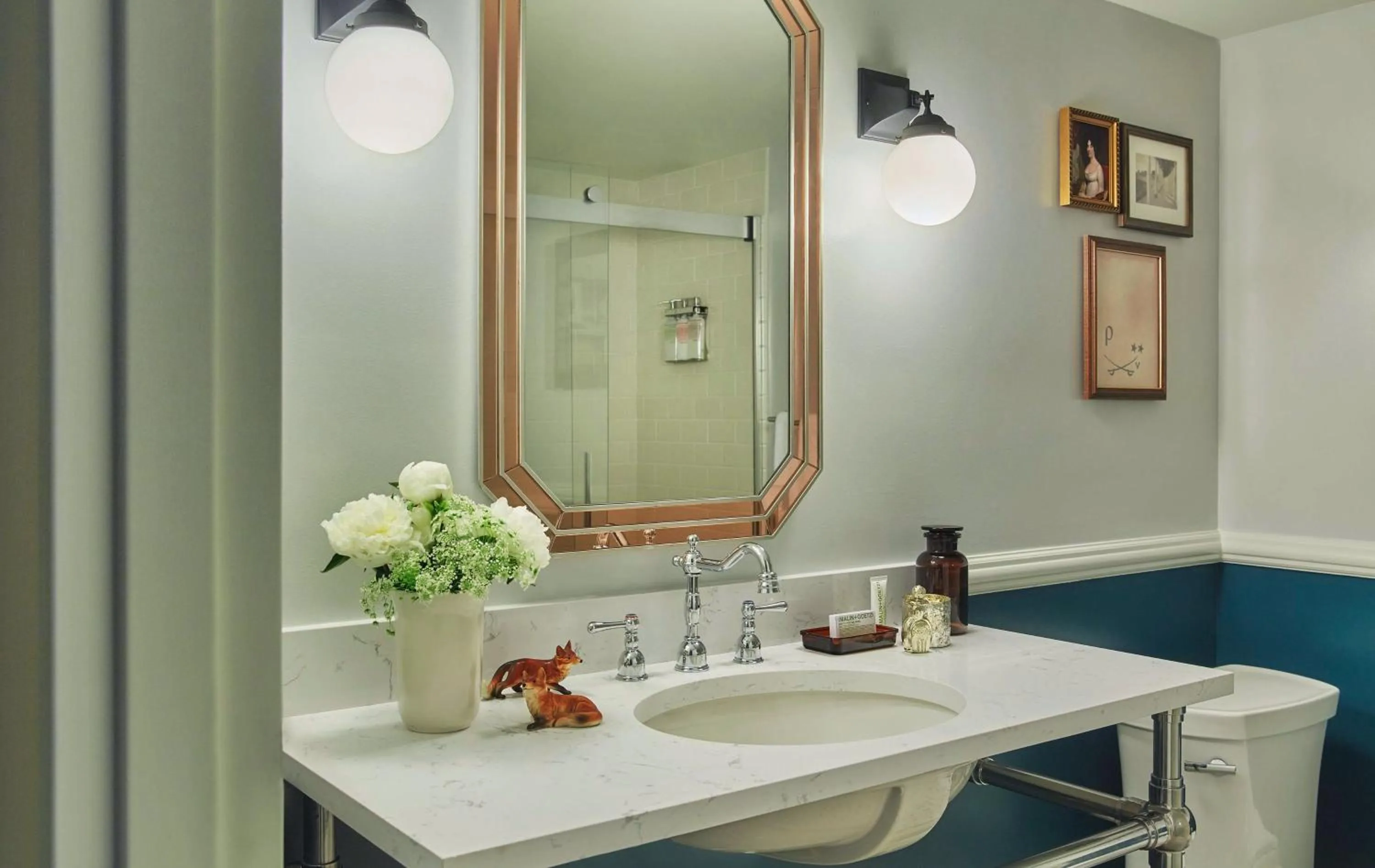 Bathroom in Graduate by Hilton Charlottesville