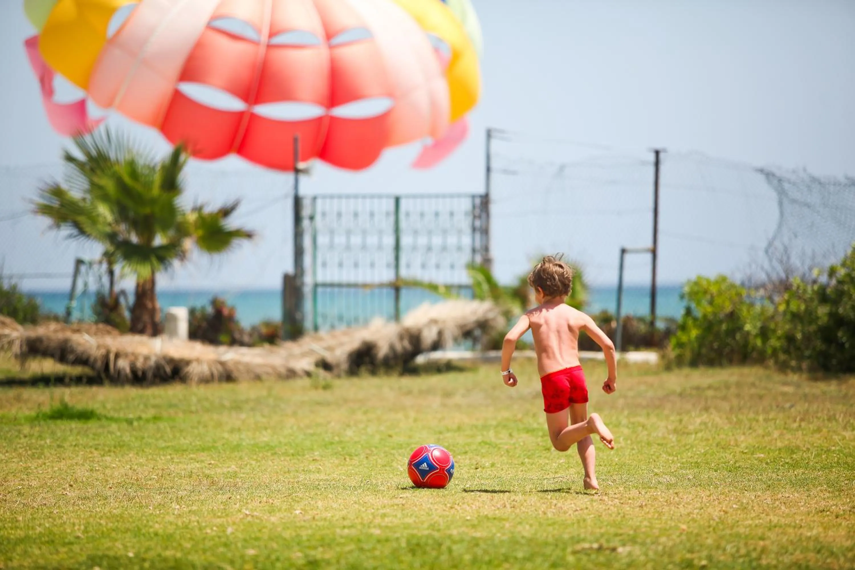 Children play ground in El Mouradi Mahdia