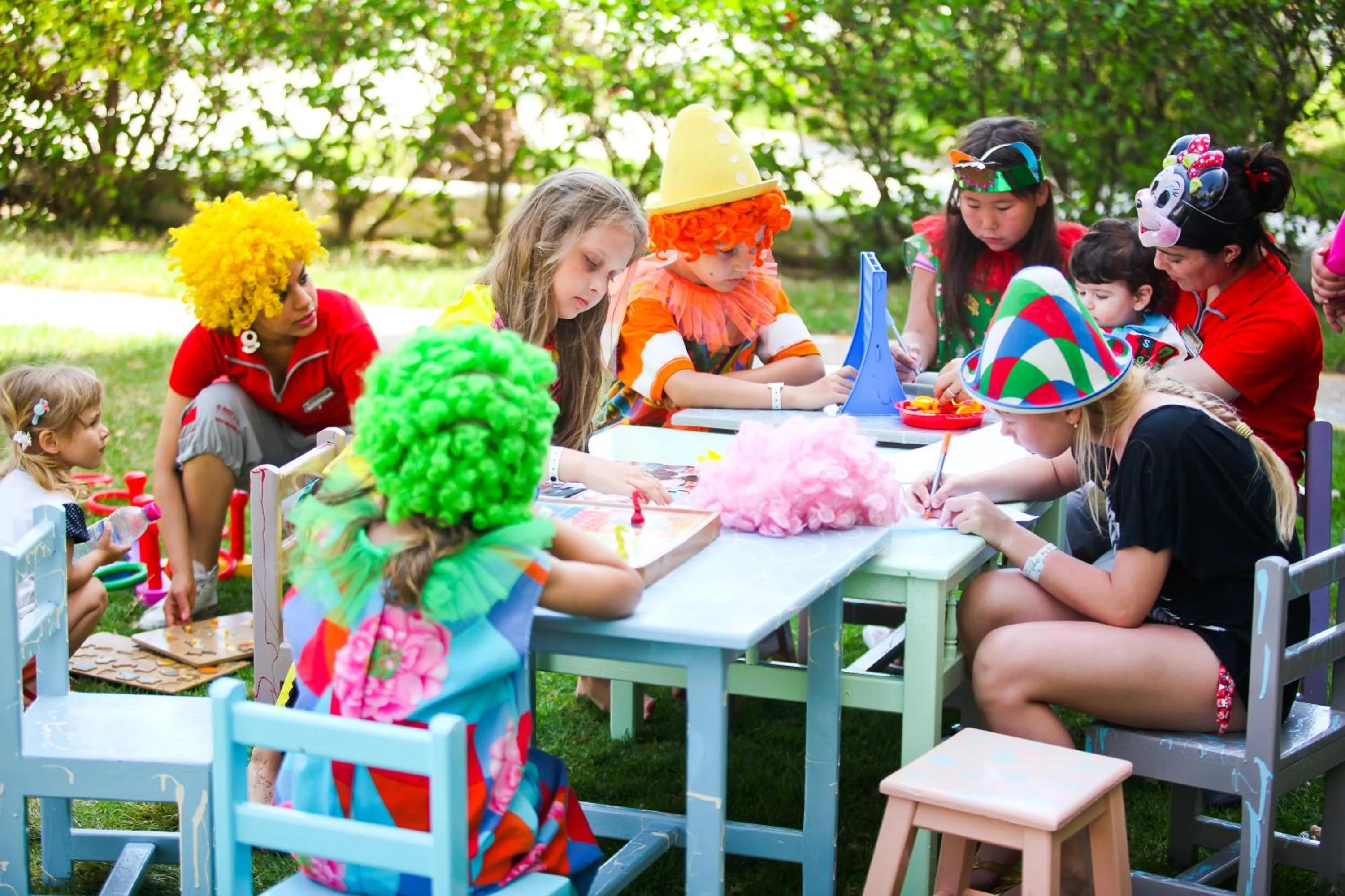 Children play ground in El Mouradi Mahdia