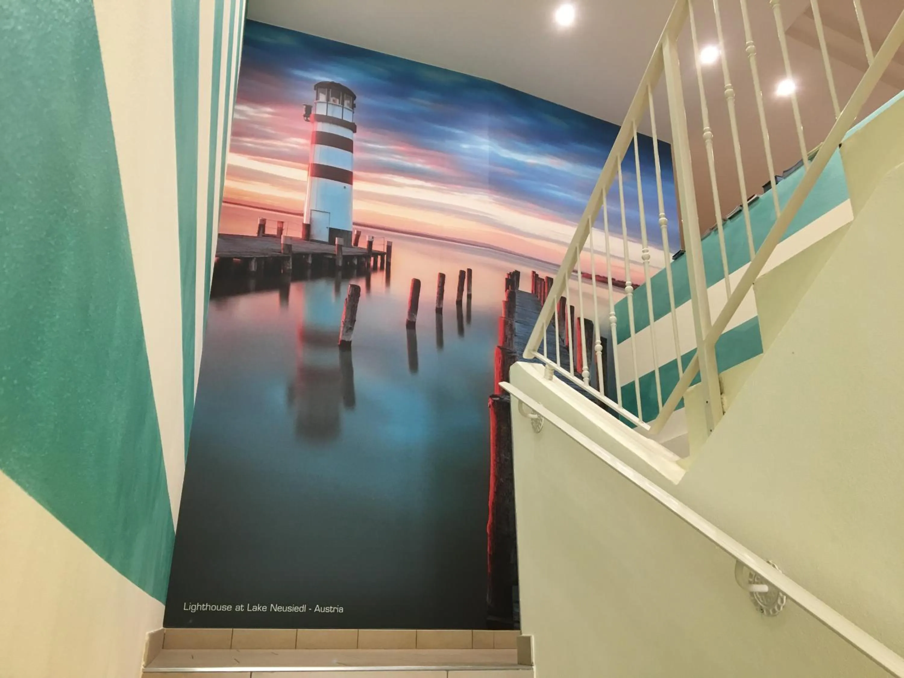 Lobby or reception in The Lighthouse Rooms