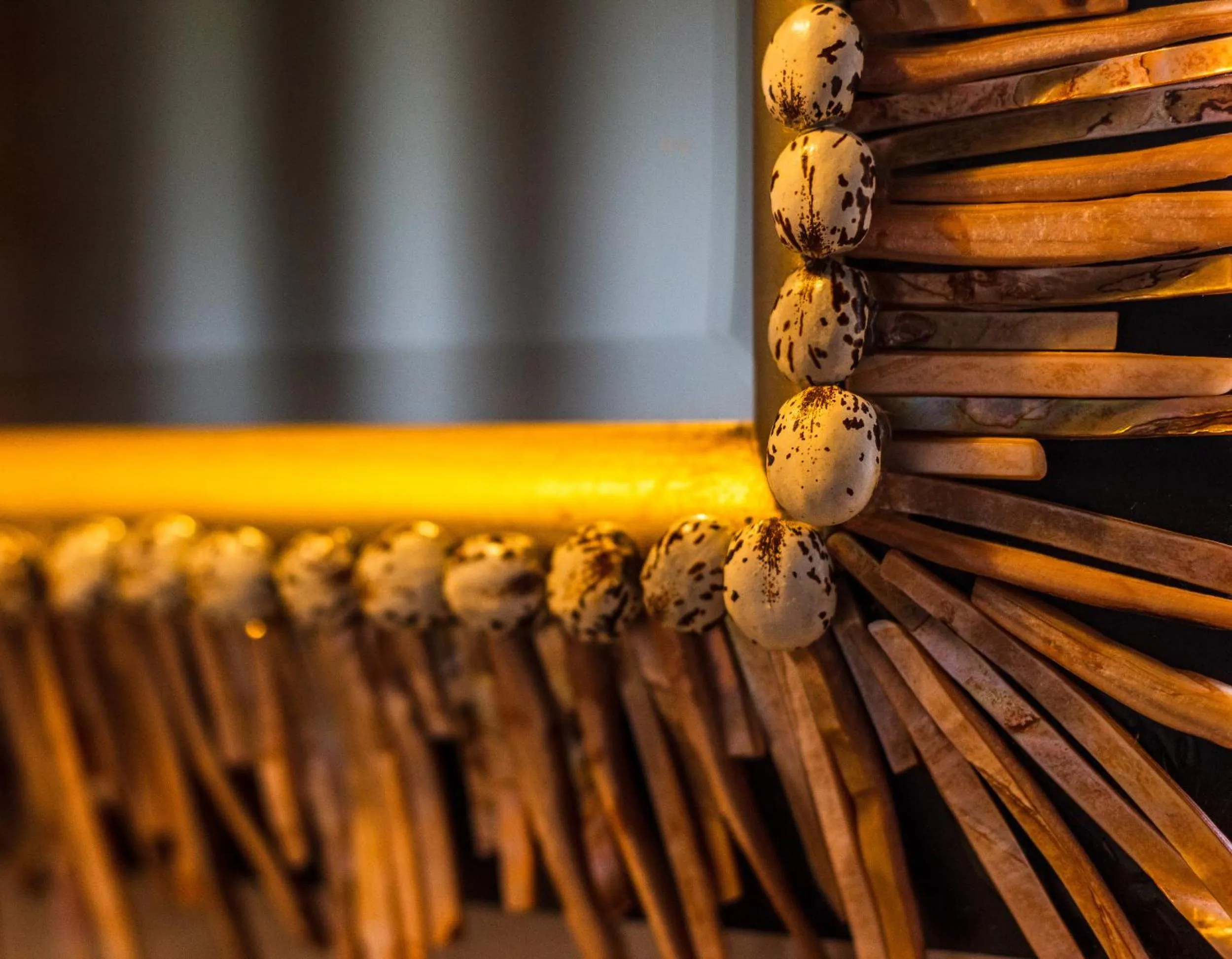 Decorative detail in Latica Lodge