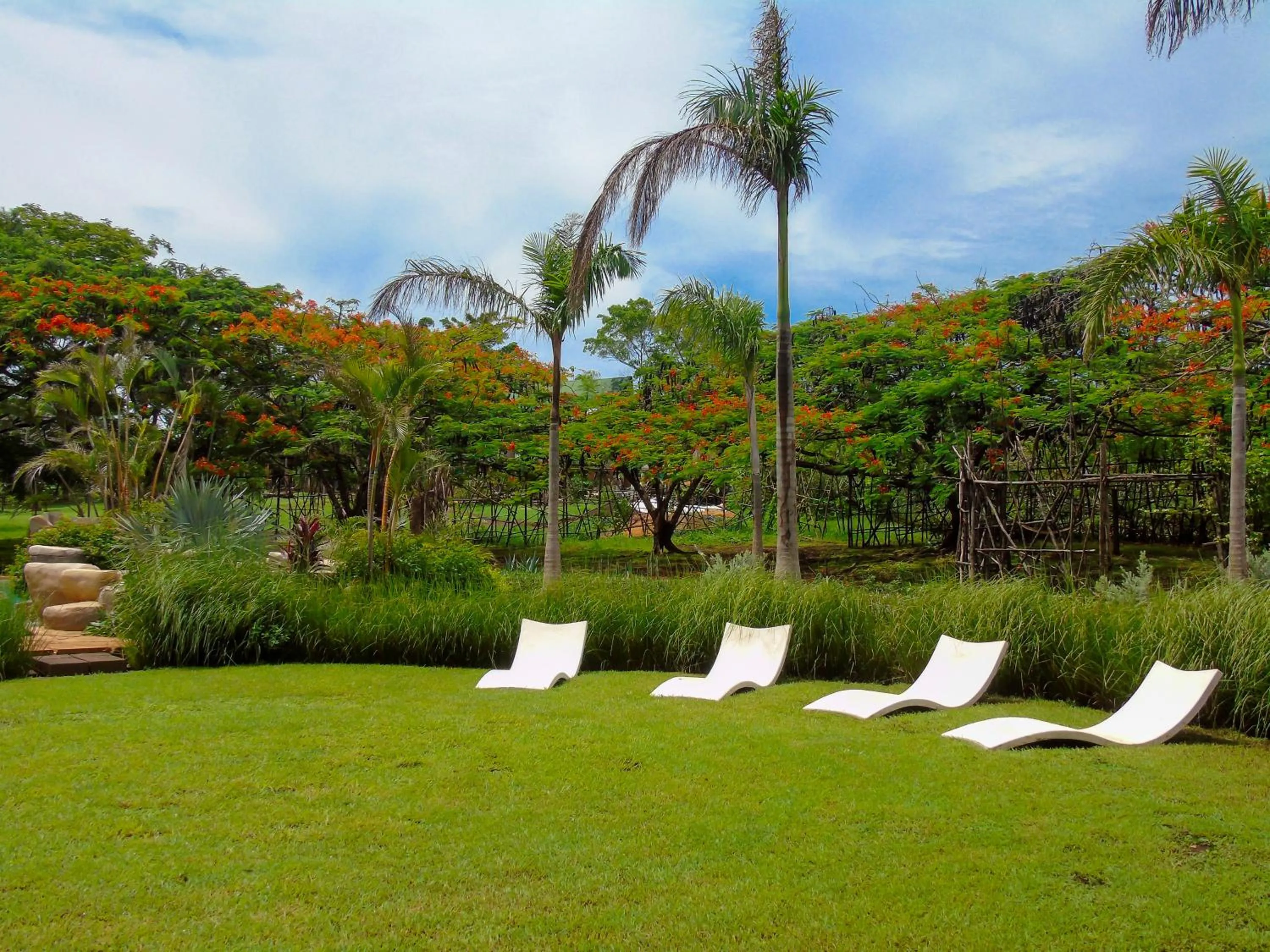 Garden in Latica Lodge