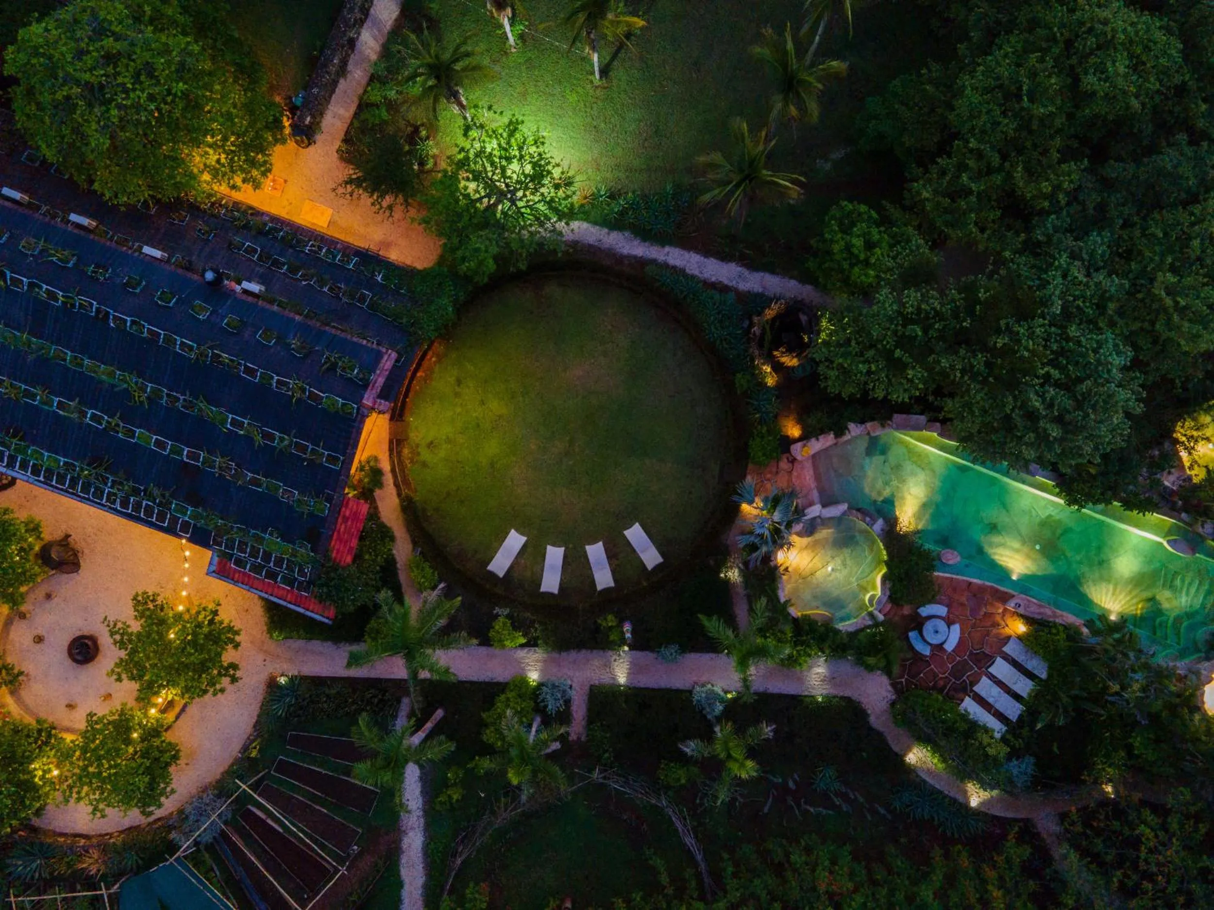 Bird's eye view in Latica Lodge