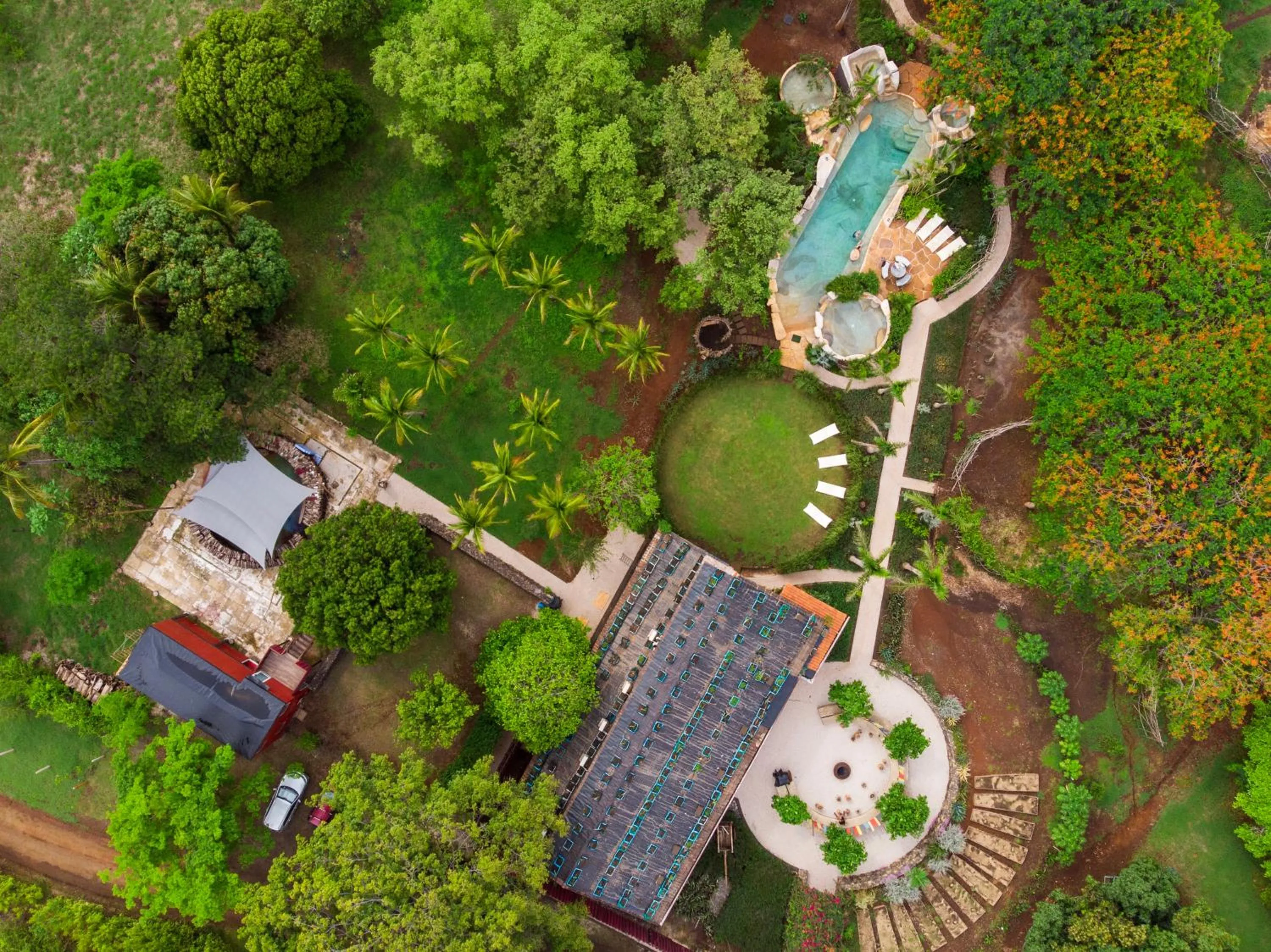 Bird's eye view in Latica Lodge
