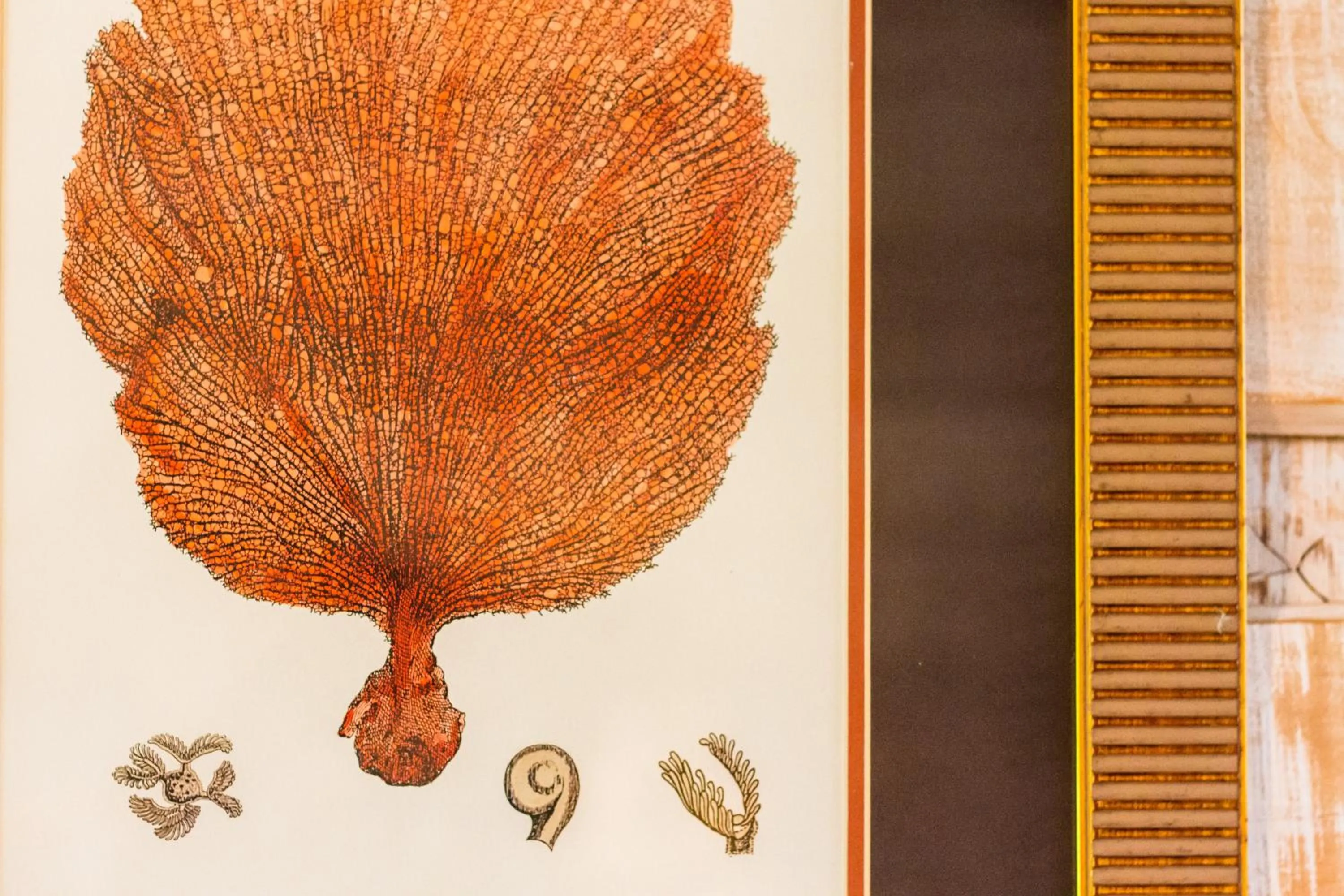 Decorative detail in Latica Lodge