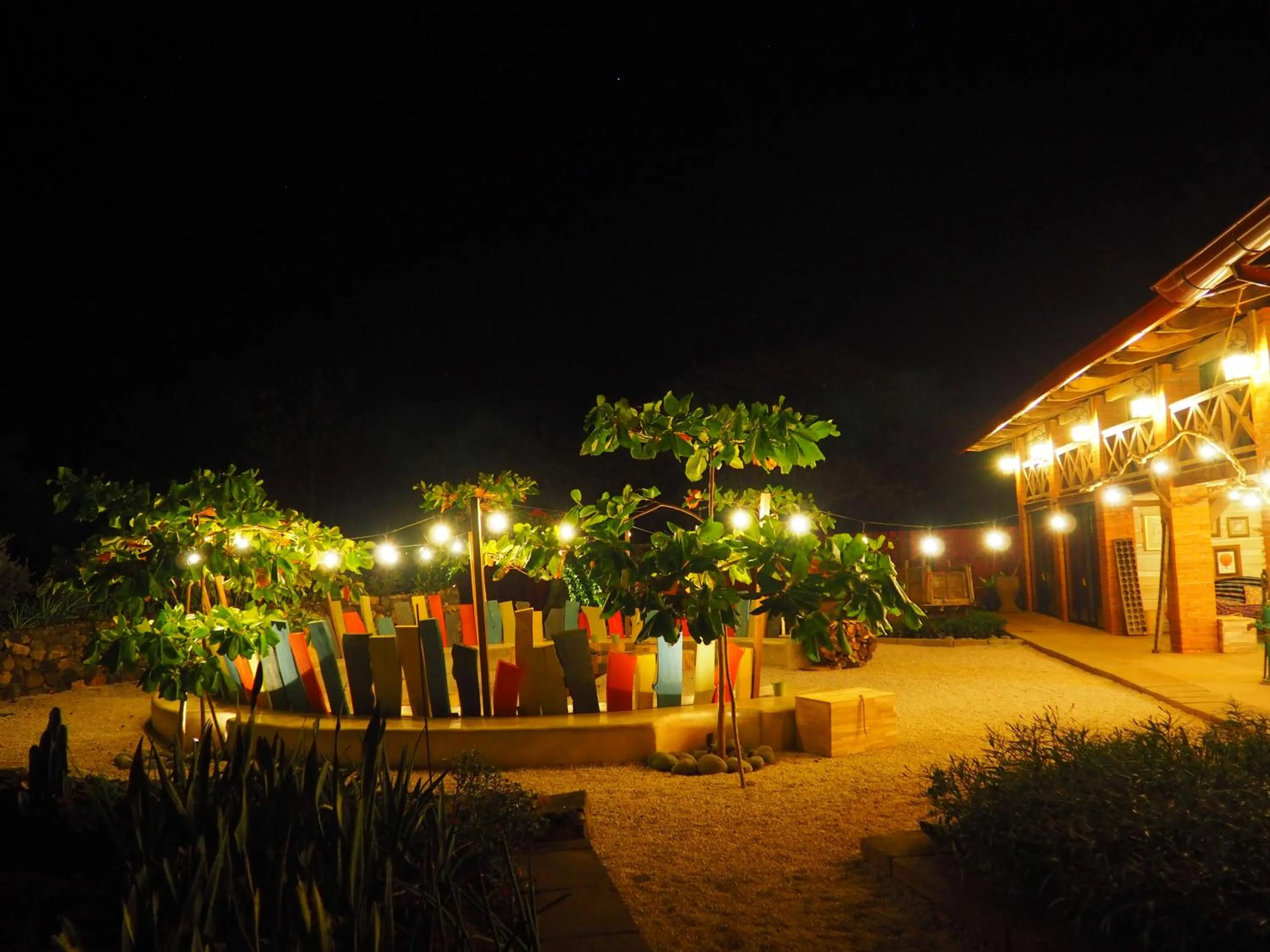 Garden in Latica Lodge